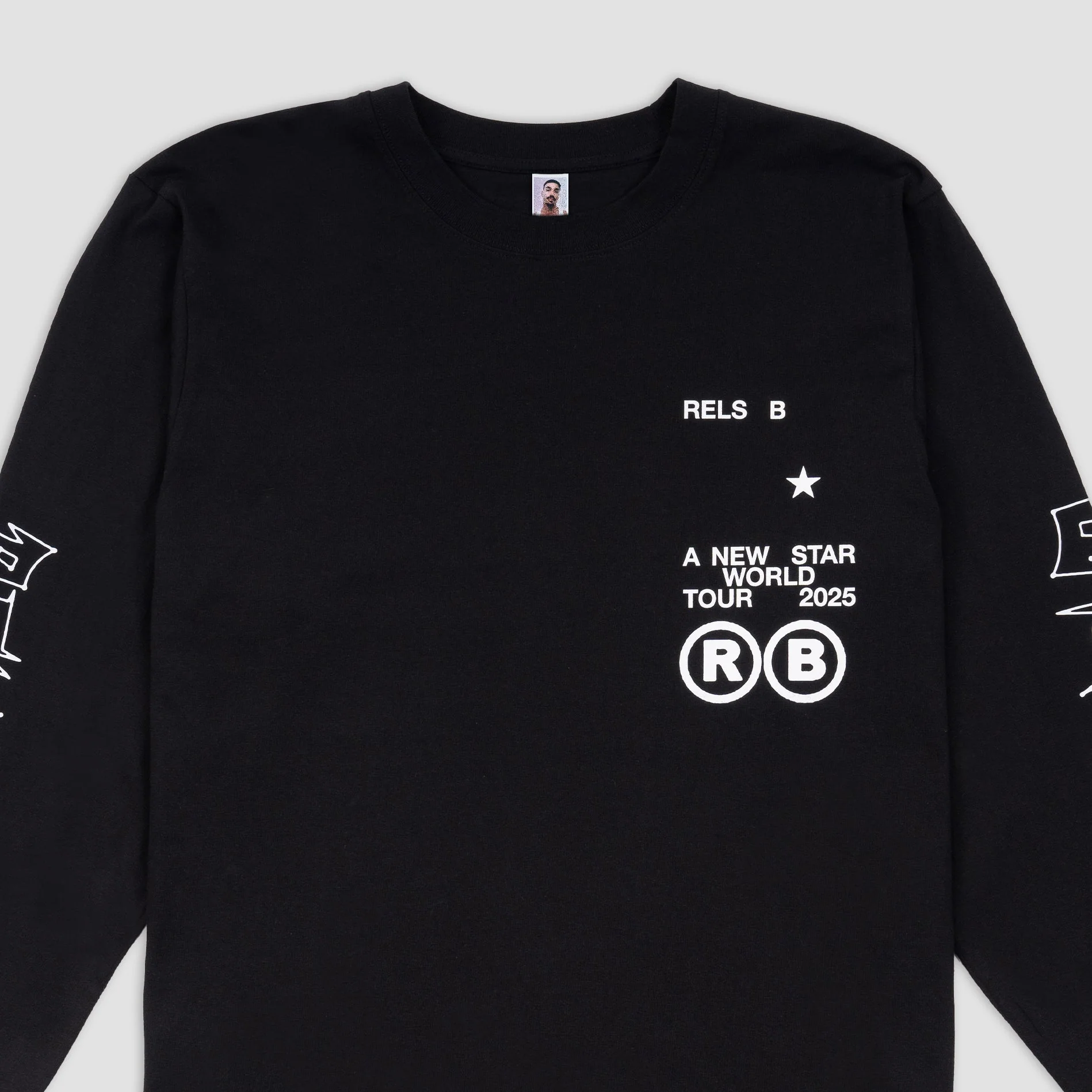 A NEW STAR FULL / LONG SLEEVE / BLACK - Image 5