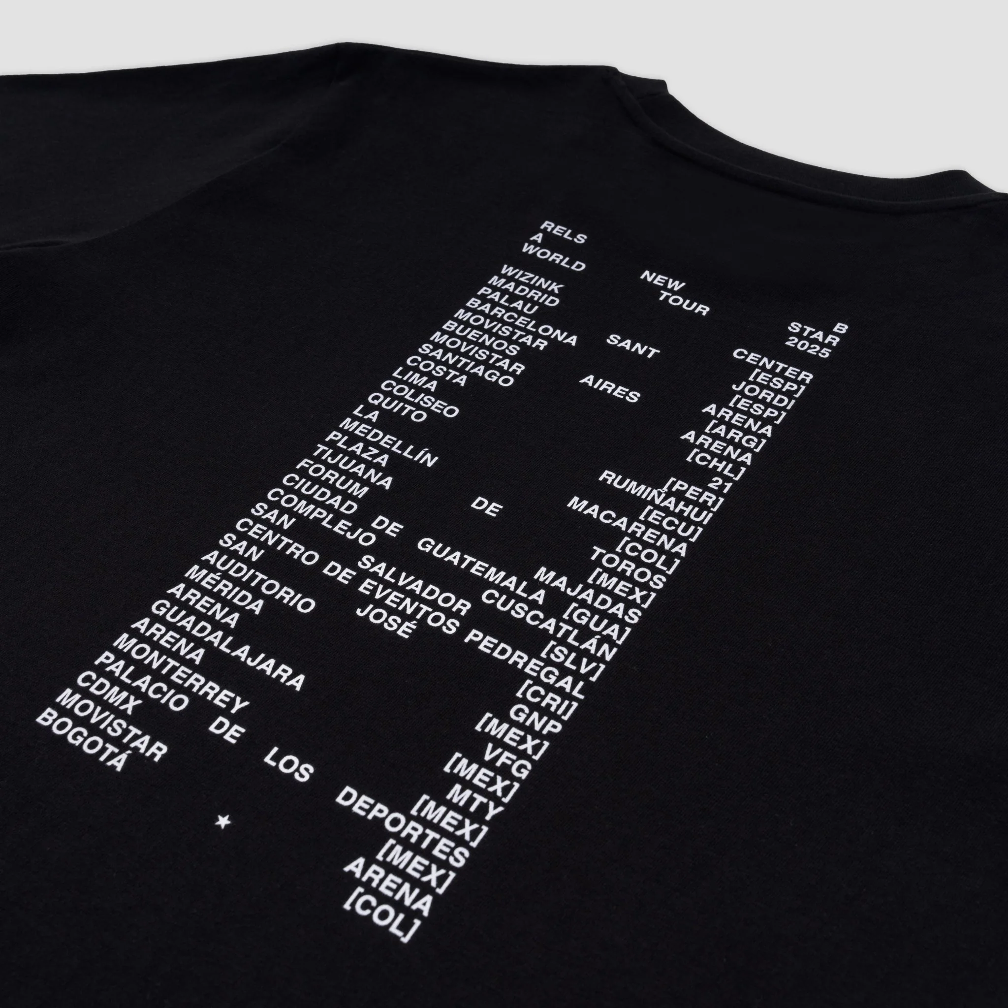 A NEW STAR TOUR / T-SHIRT / BLACK - Image 6
