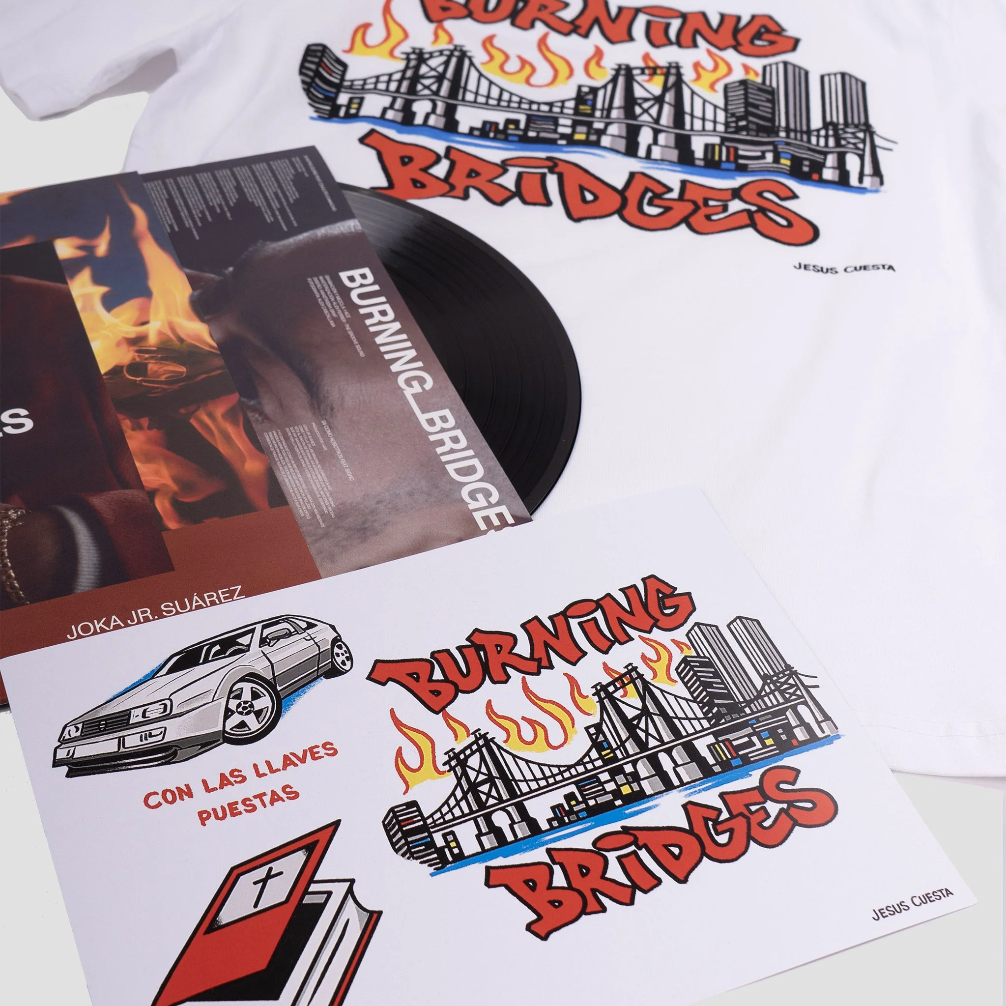 Biblia Pack (Camiseta + Vinilo + Lámina)