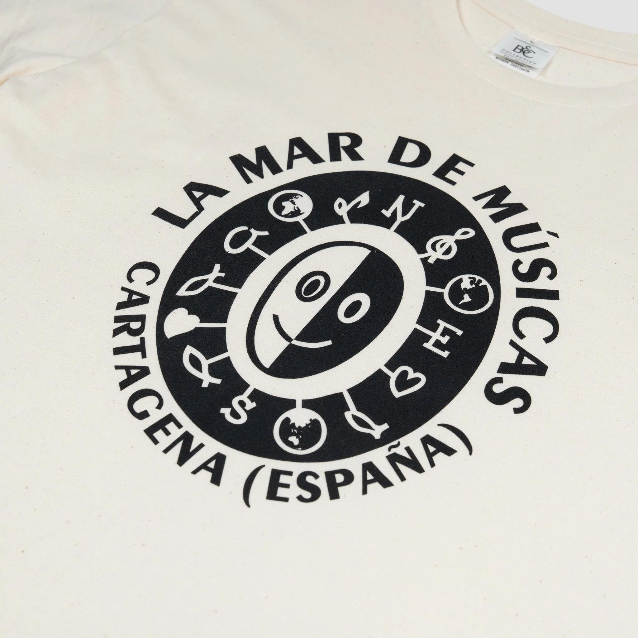 Camiseta La Mar de Músicas - Beige - Image 2