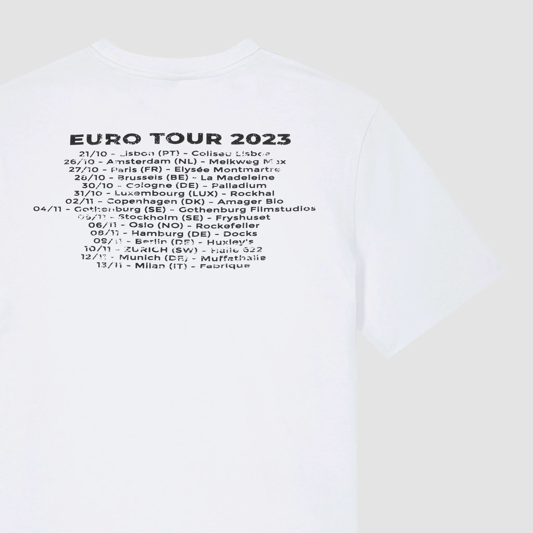 Camiseta EURO TOUR 2023 - White - Image 4