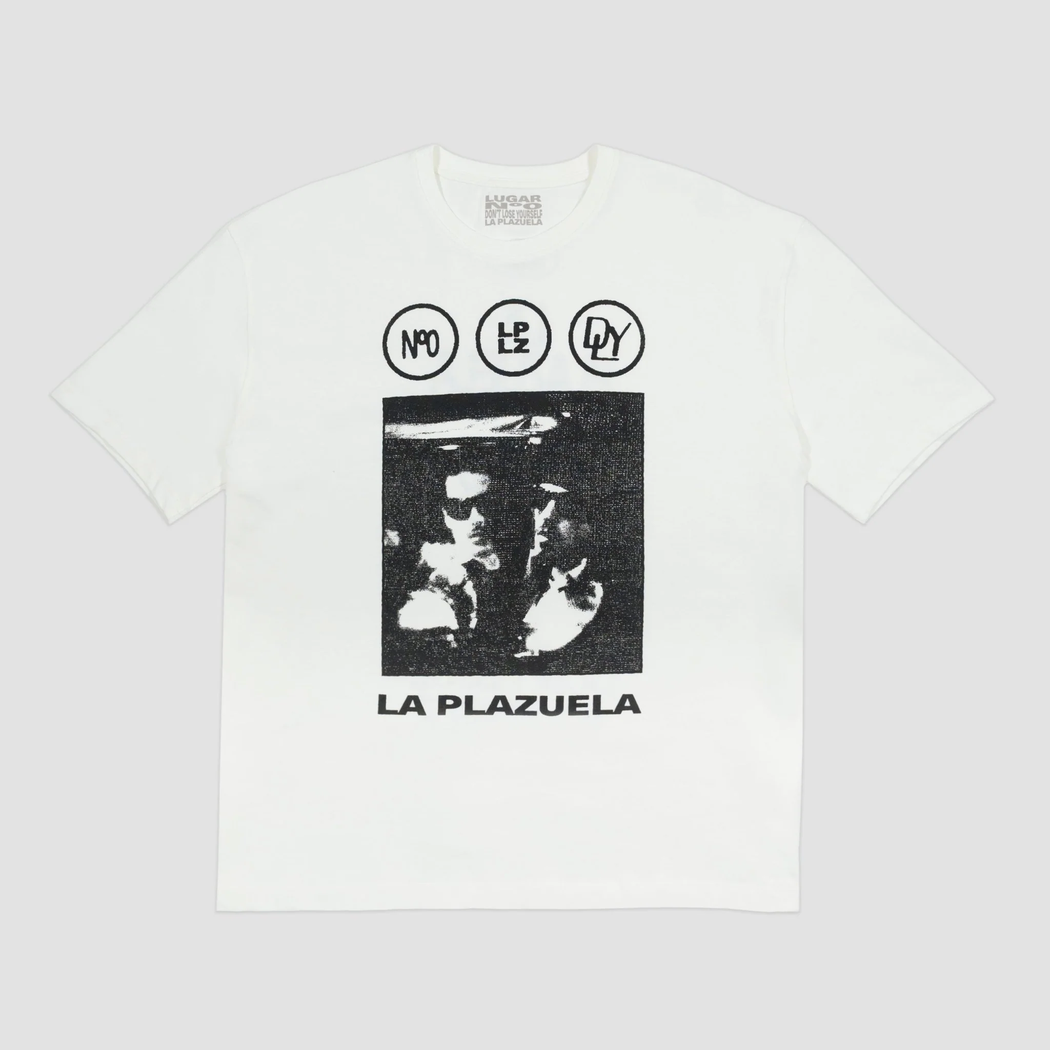 Camiseta Manga Corta Blanca LUGAR Nº0 (D.L.Y)