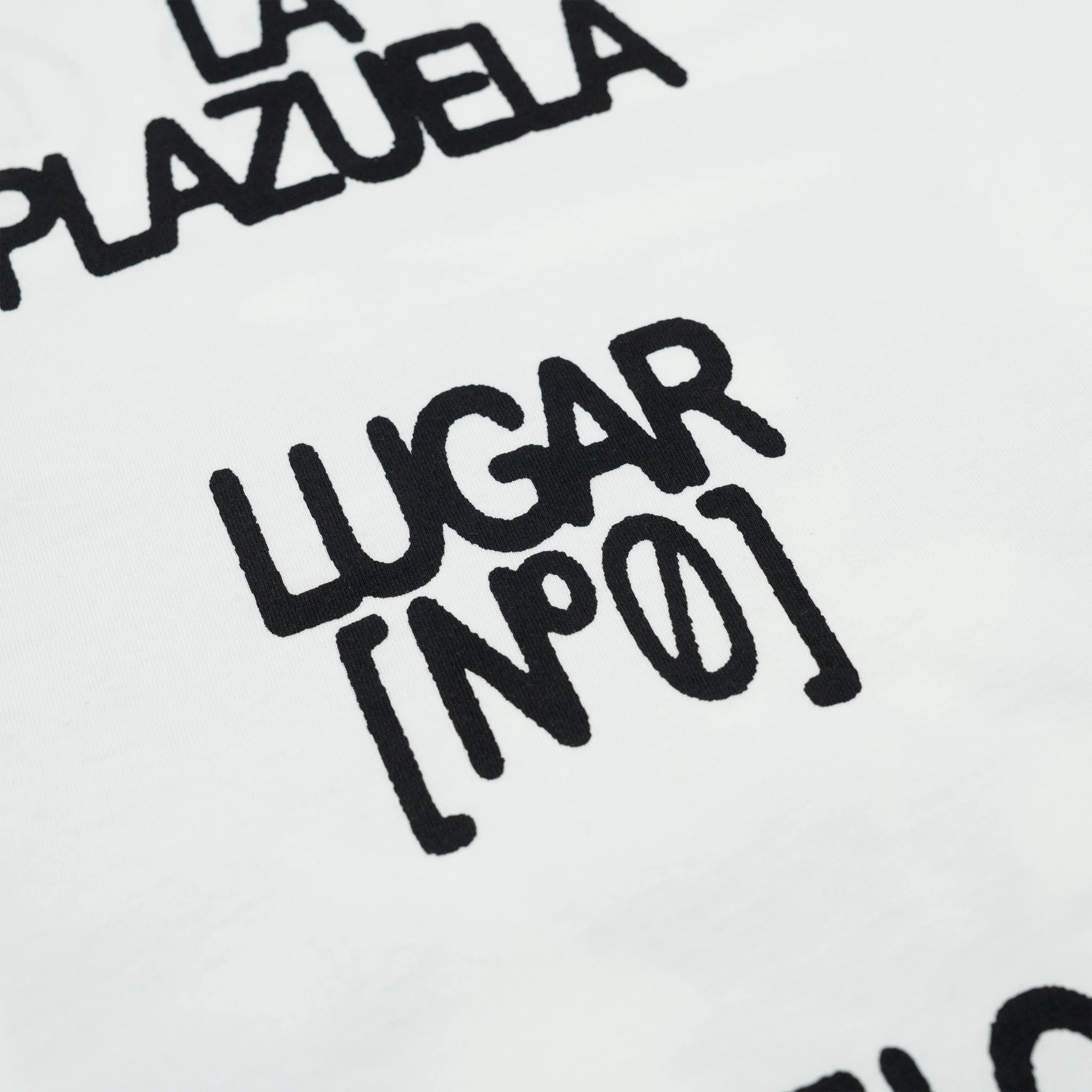 Camiseta Manga Corta Blanca LUGAR Nº0 (D.L.Y) - Image 4