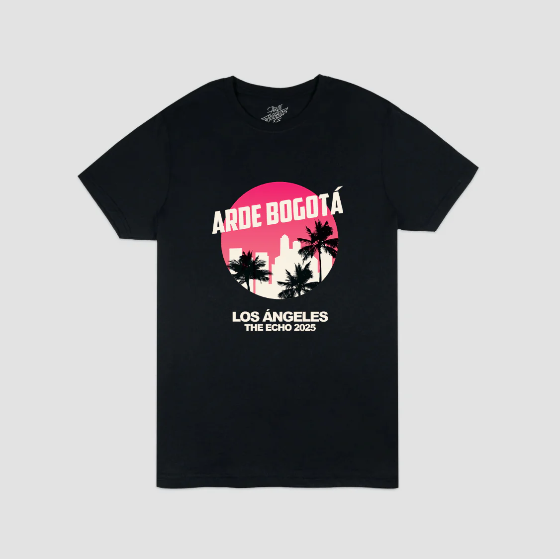 Camiseta Los Ángeles negra