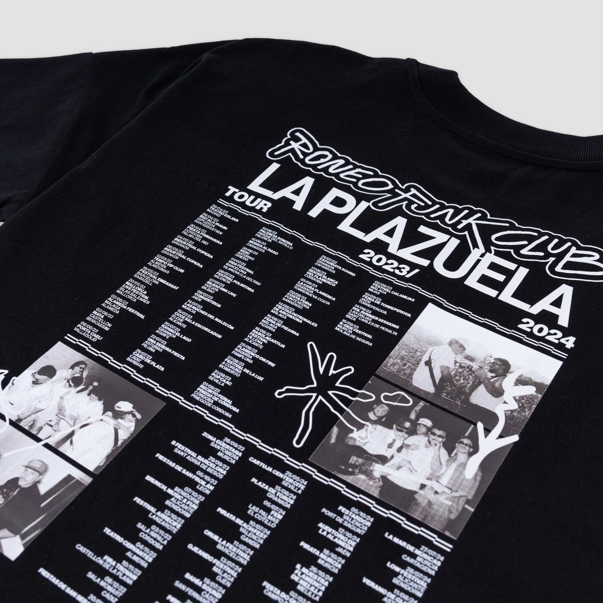 Camiseta oversize negra RFC Tour 23/24 - Image 3