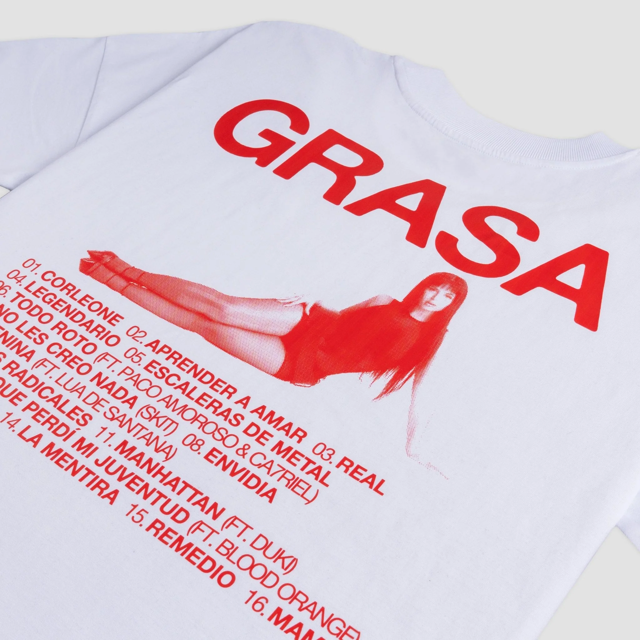 CAMISETA OVERSIZE TRACKLIST GRASA - Image 3