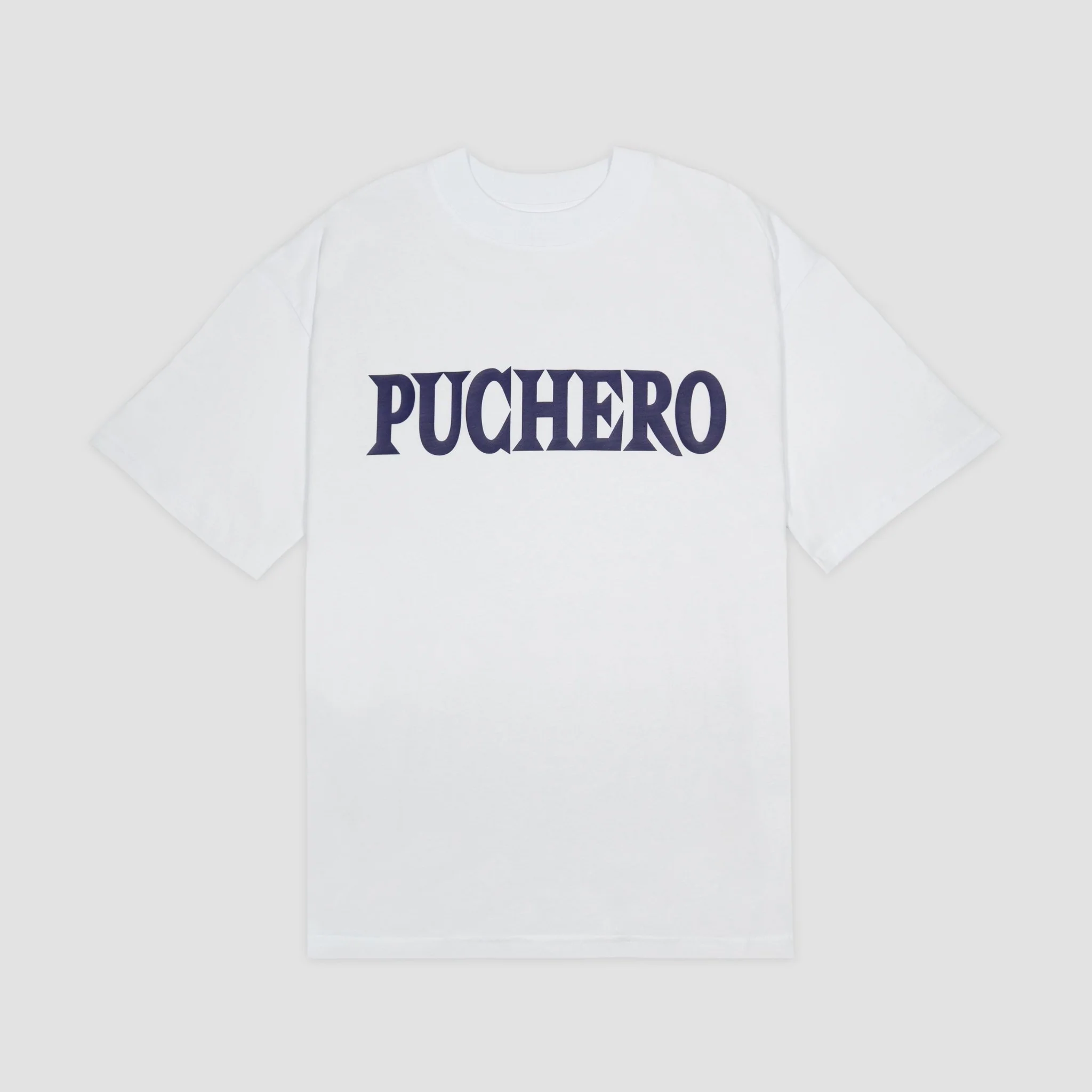 Camiseta oversize "PUCHERO" - Blanca