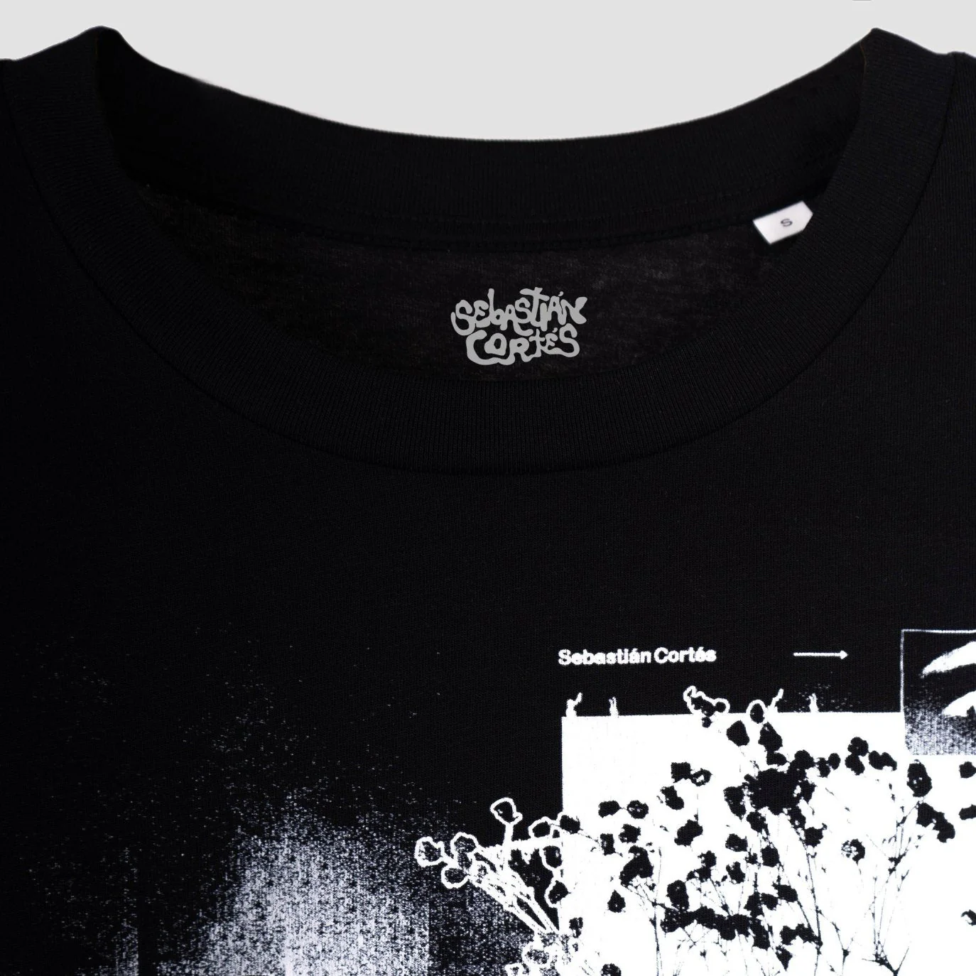 Camiseta Sebastián Cortés - Black - Image 3