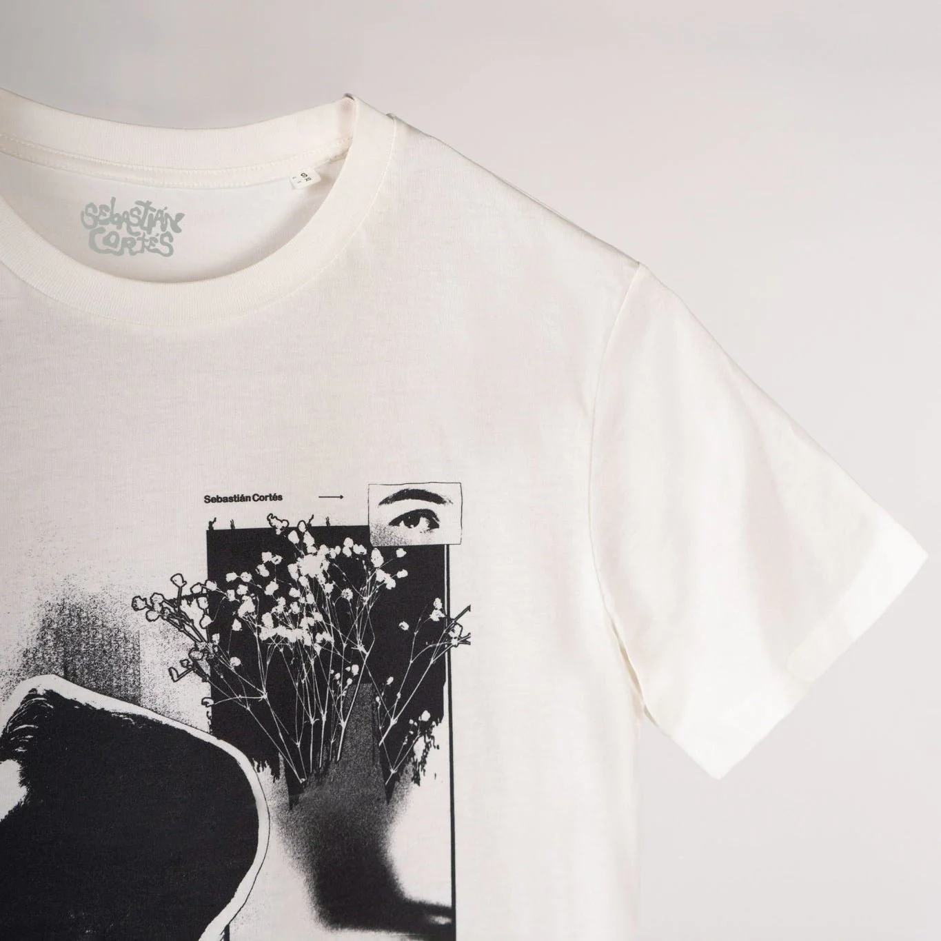 Camiseta Sebastián Cortés - Off White - Image 2