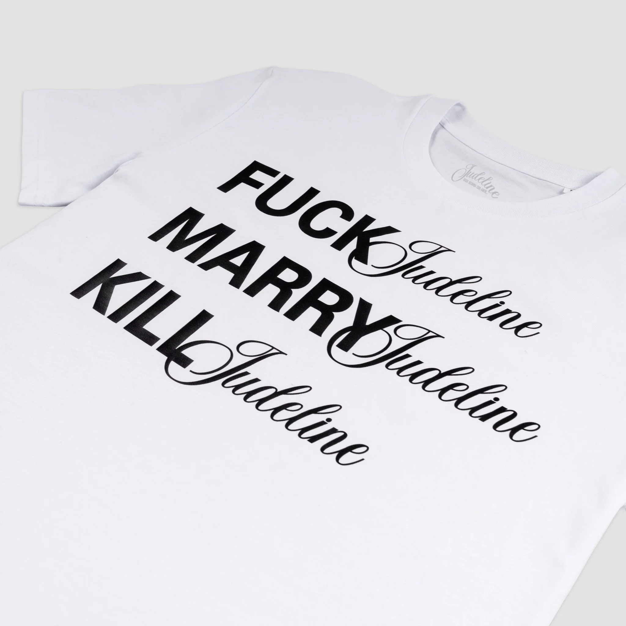 Camiseta Standard Fuck, Marry & Kill - Image 3