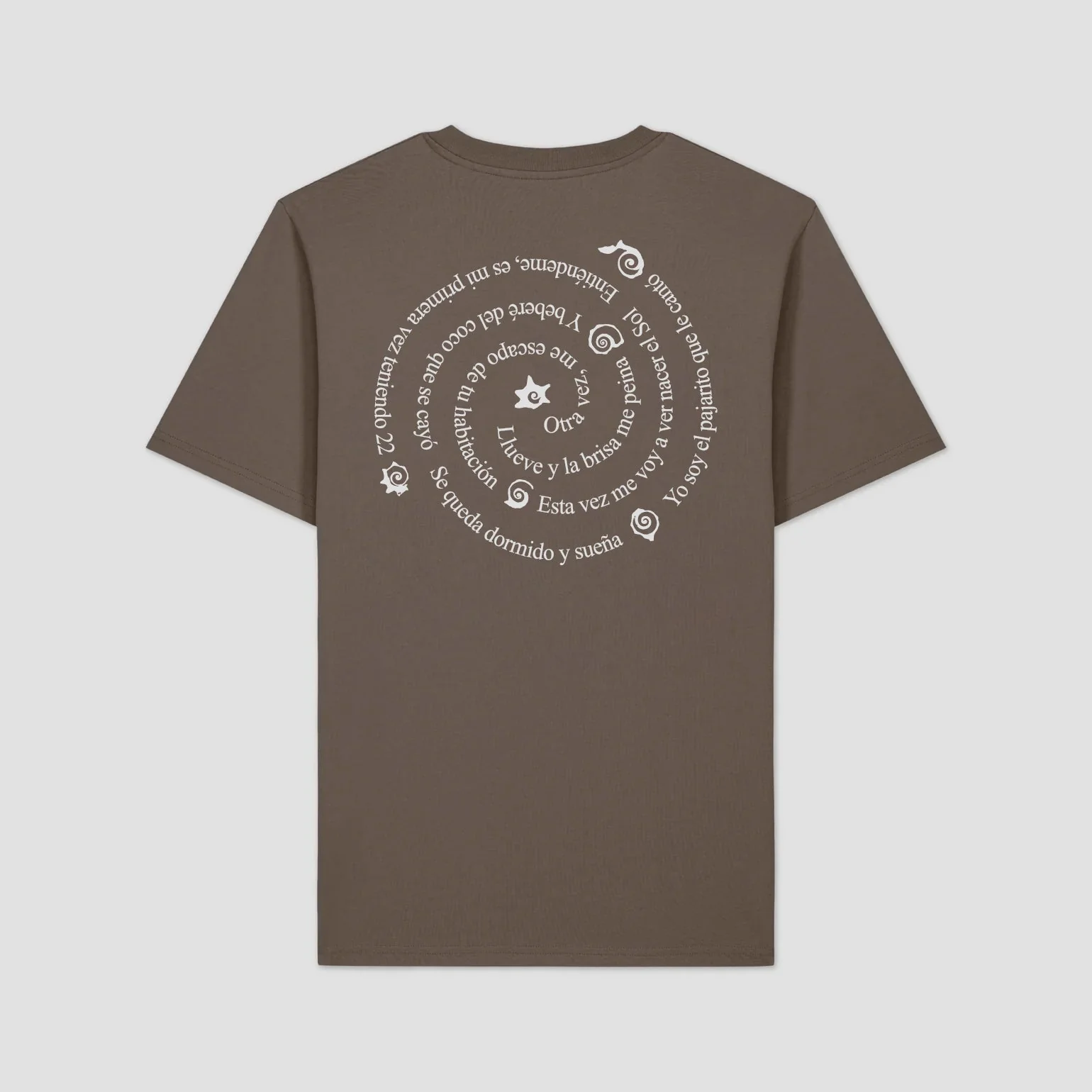 Camiseta Verano Saudade Marrón - Image 2