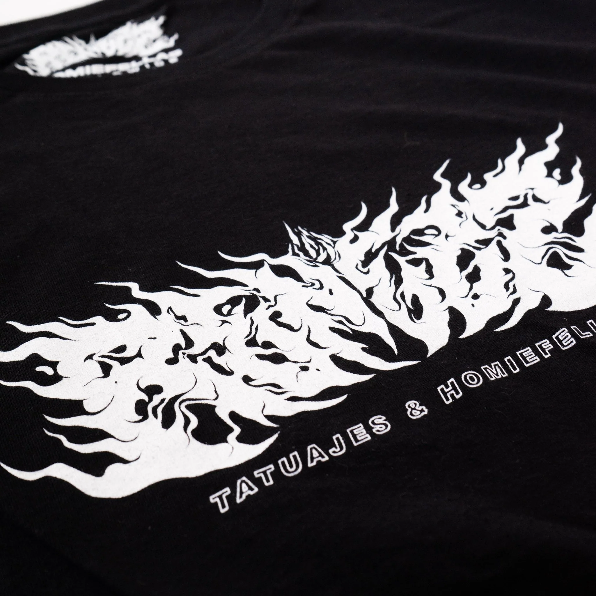 Logo Unisex Tee - Black - Image 2