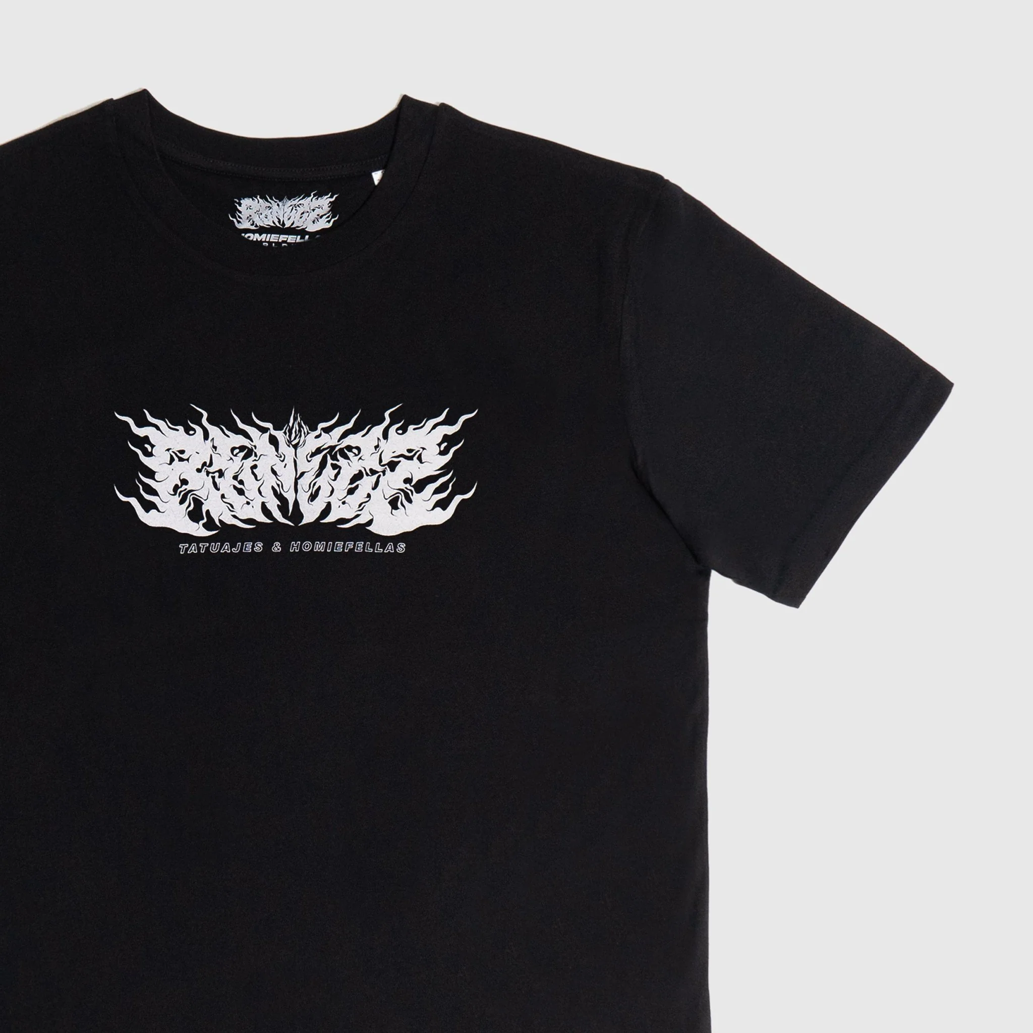 Logo Unisex Tee - Black - Image 3