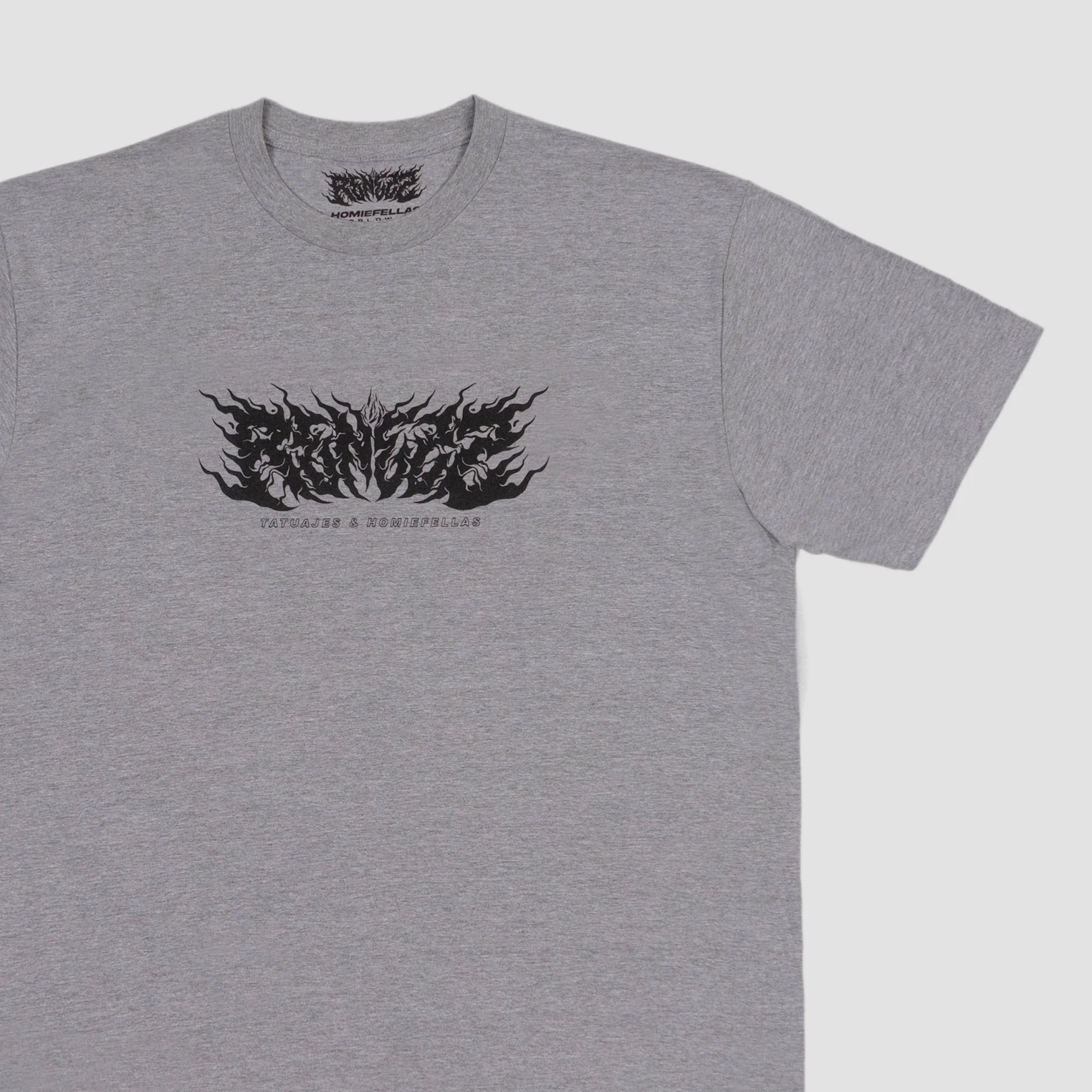 Logo Unisex Tee - Grey - Image 3