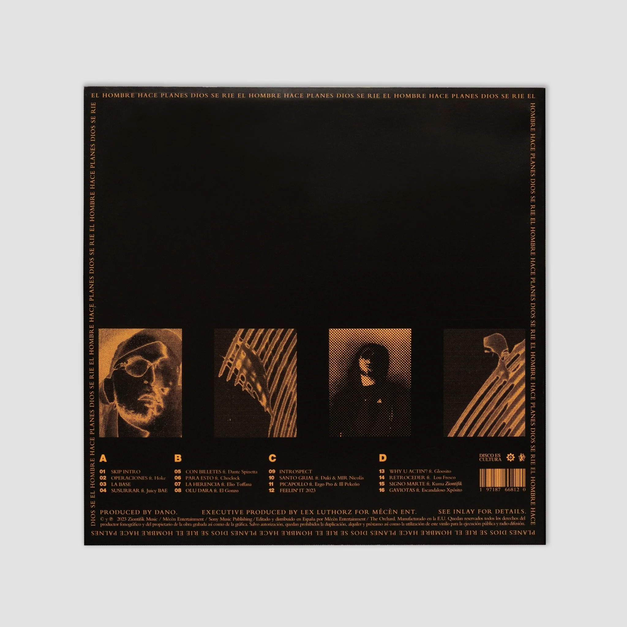 EL HOMBRE HACE PLANES, DIOS SE RÍE (3ª Edición en Vinilo) - Image 4
