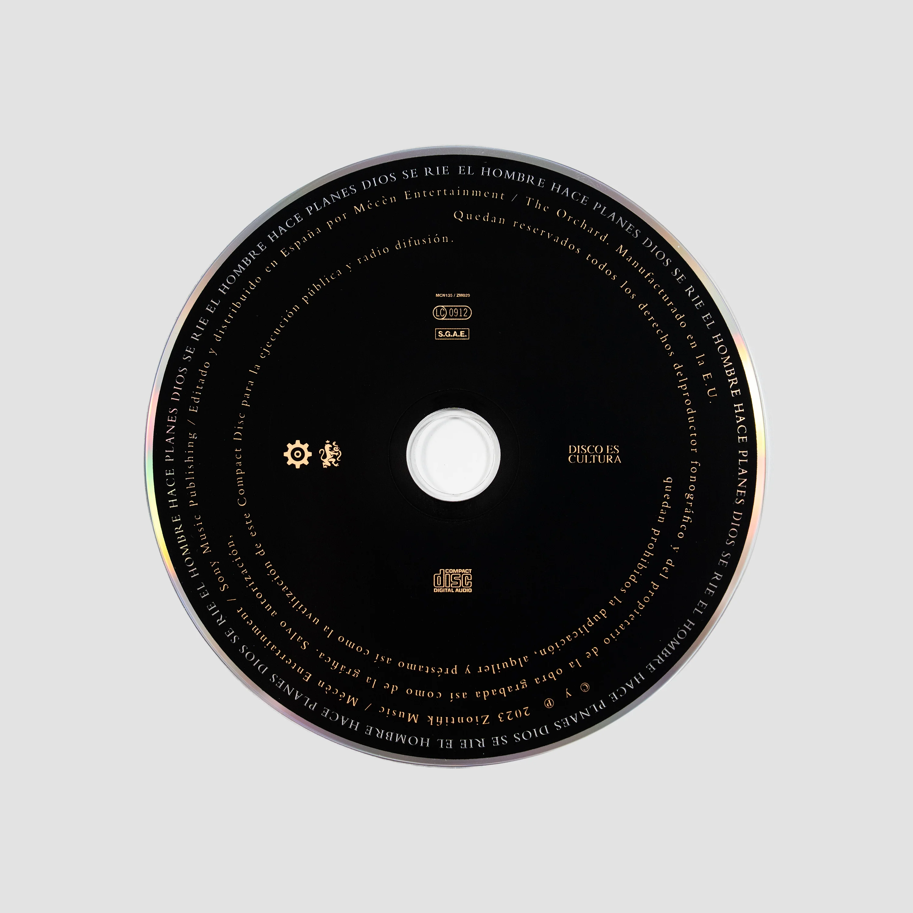 EL HOMBRE HACE PLANES, DIOS SE RÍE — CD - Image 8
