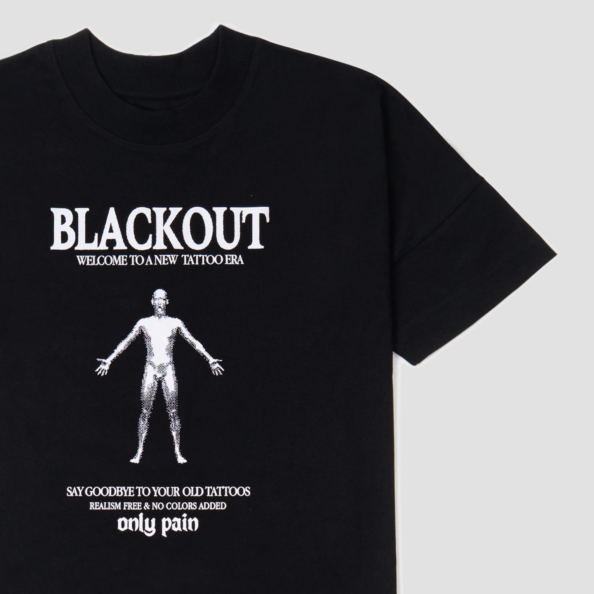 Fresh Blackout Unisex Tee - Image 4