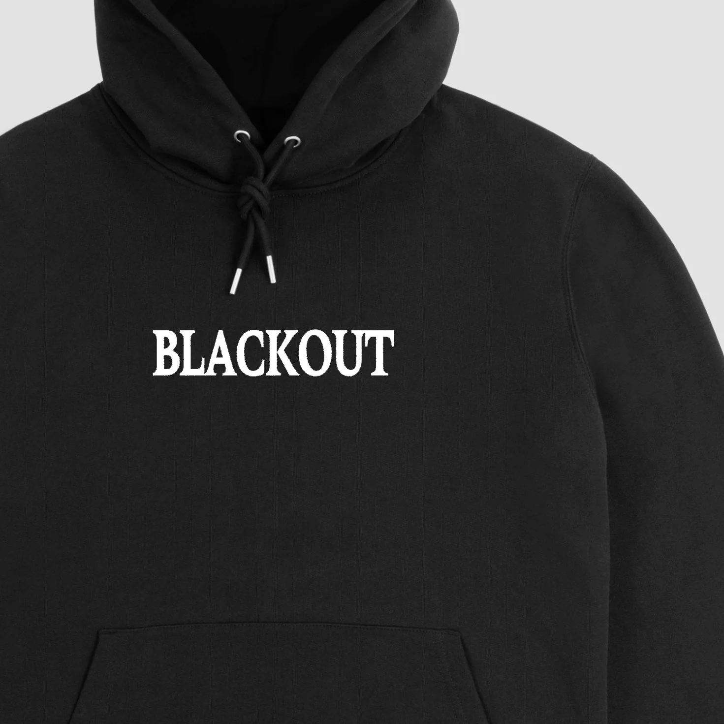 Fresh Blackout Unisex Hoodie - Image 3