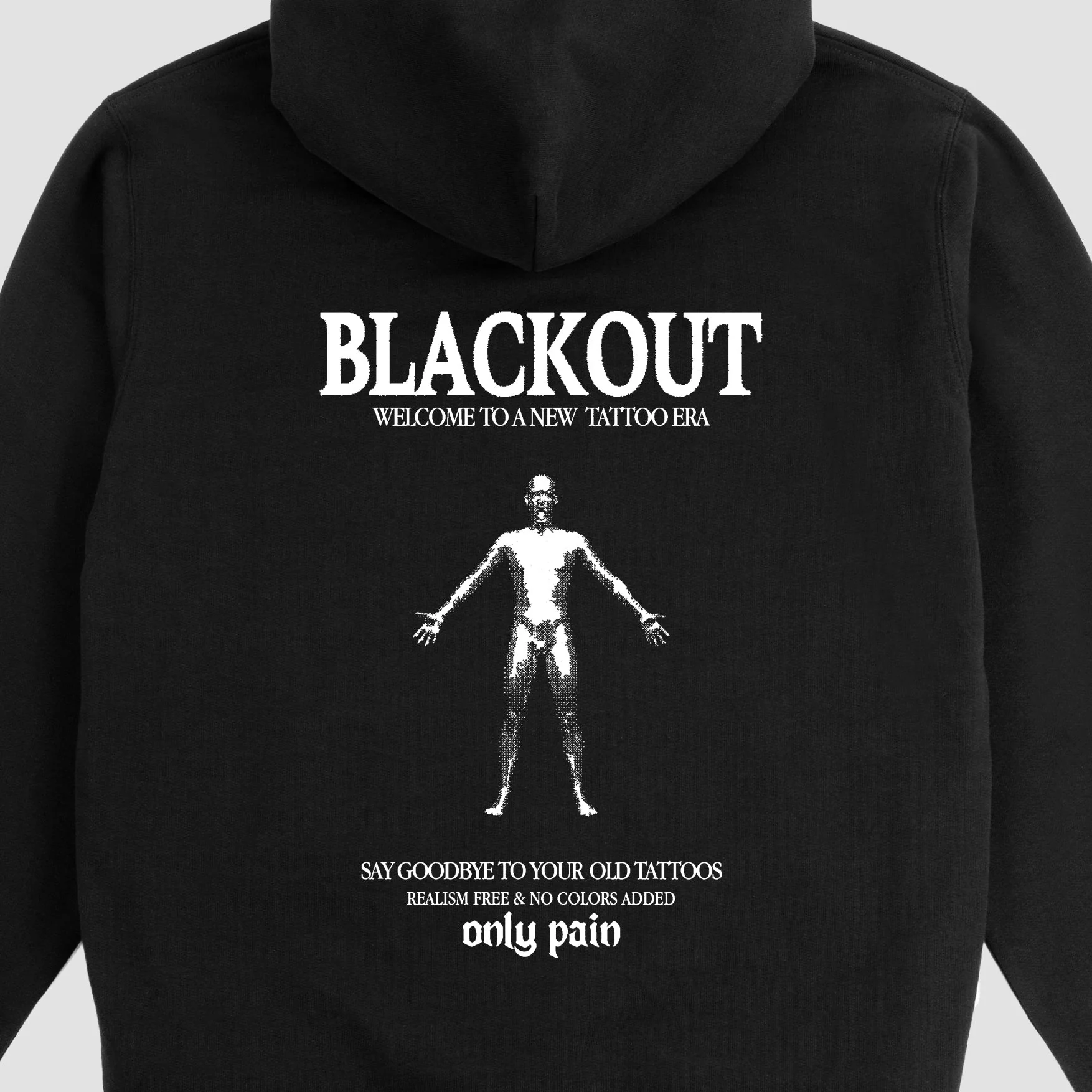 Fresh Blackout Unisex Hoodie - Image 4