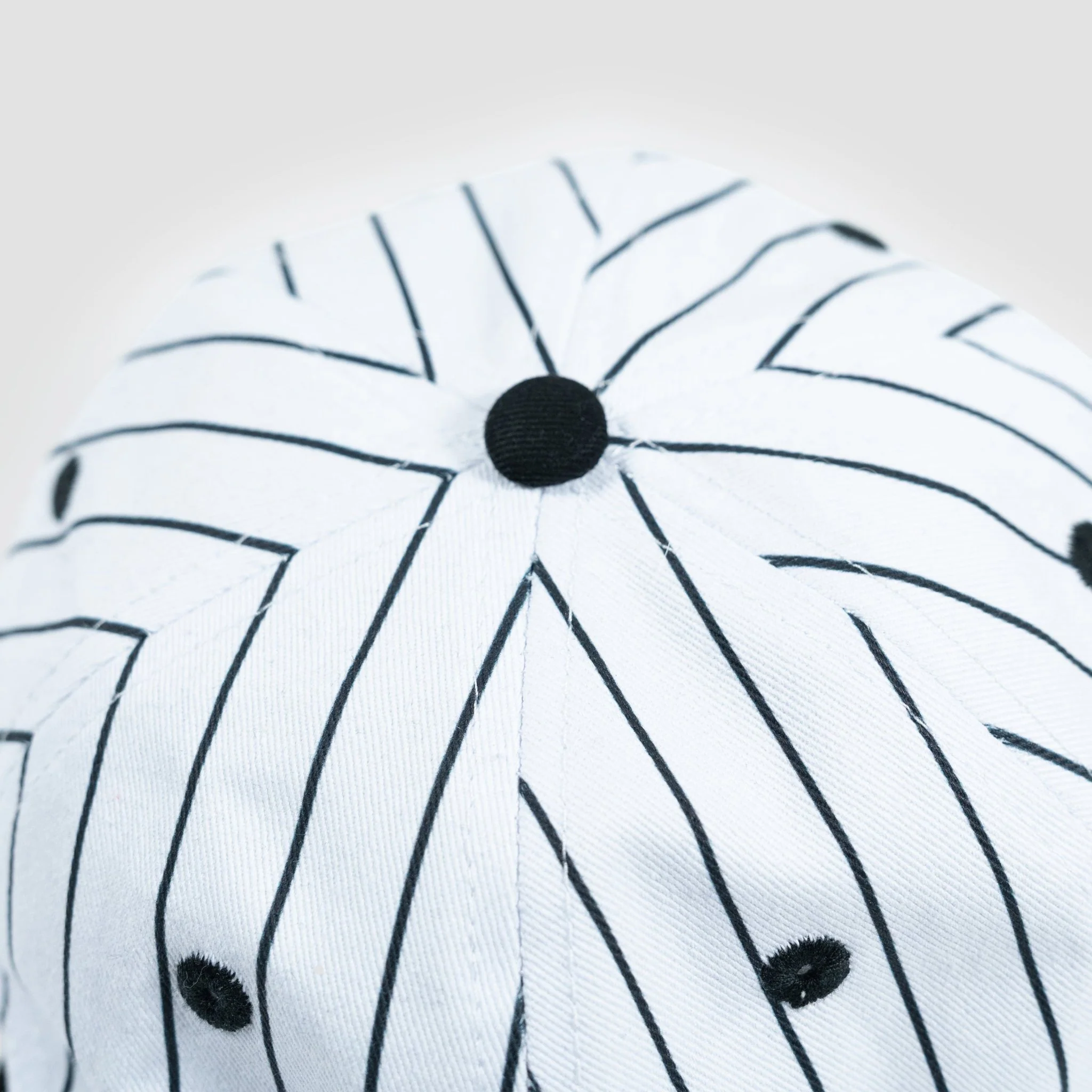 Pinstripe Basseball Cap - Image 6