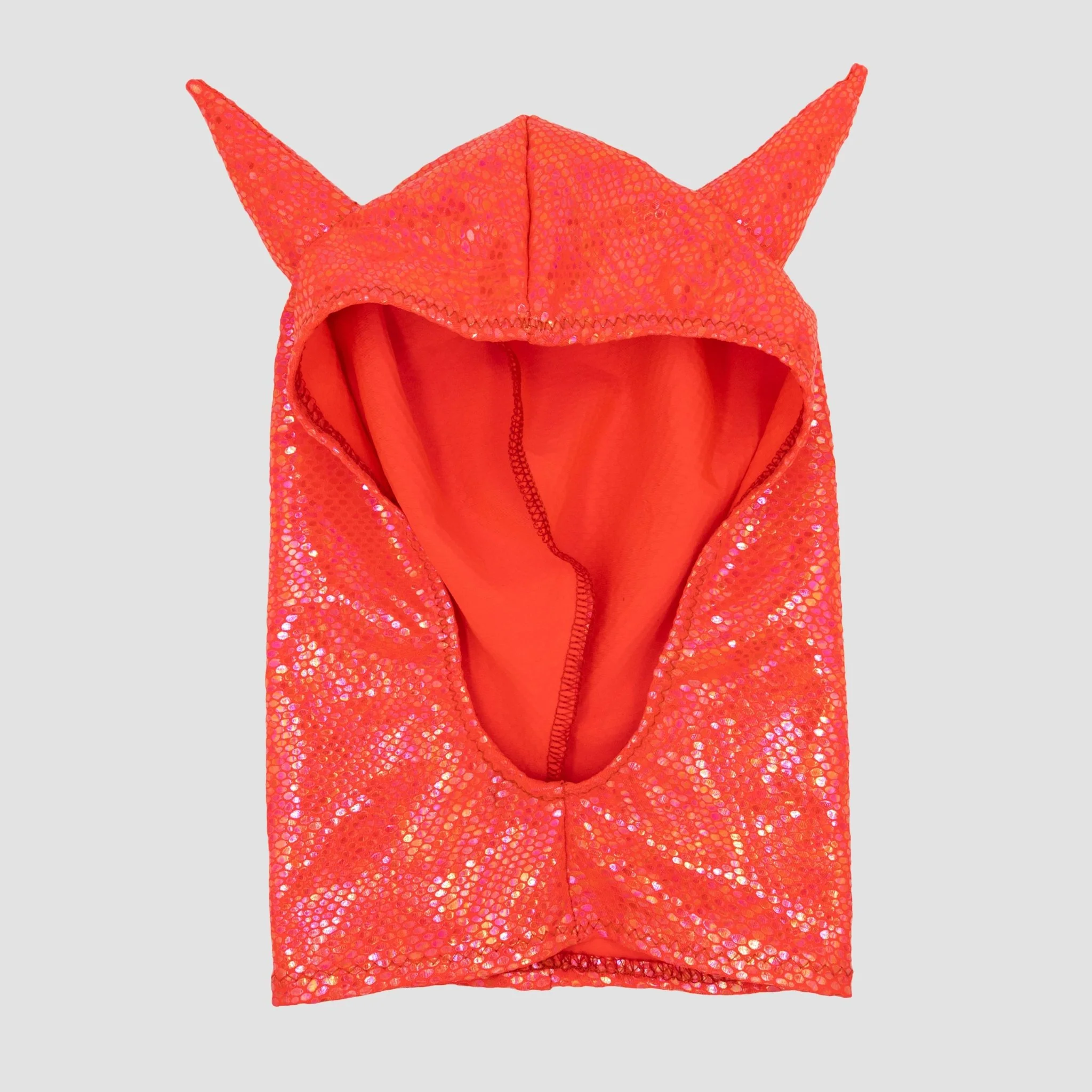 Gorrito Diabla Naranja Brillo