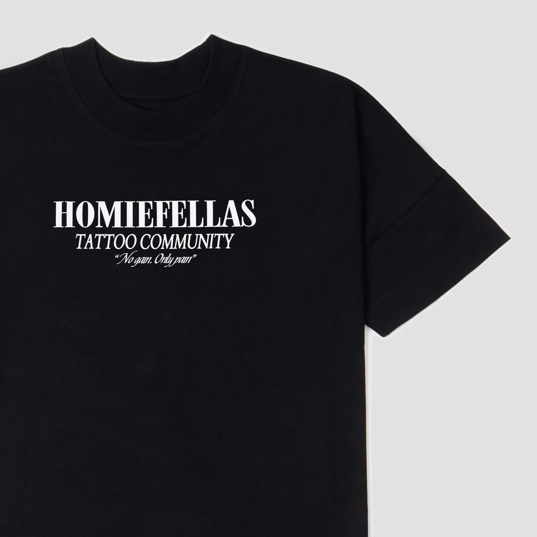 Homiefellas Tattoo Community Unisex Tee - Image 3