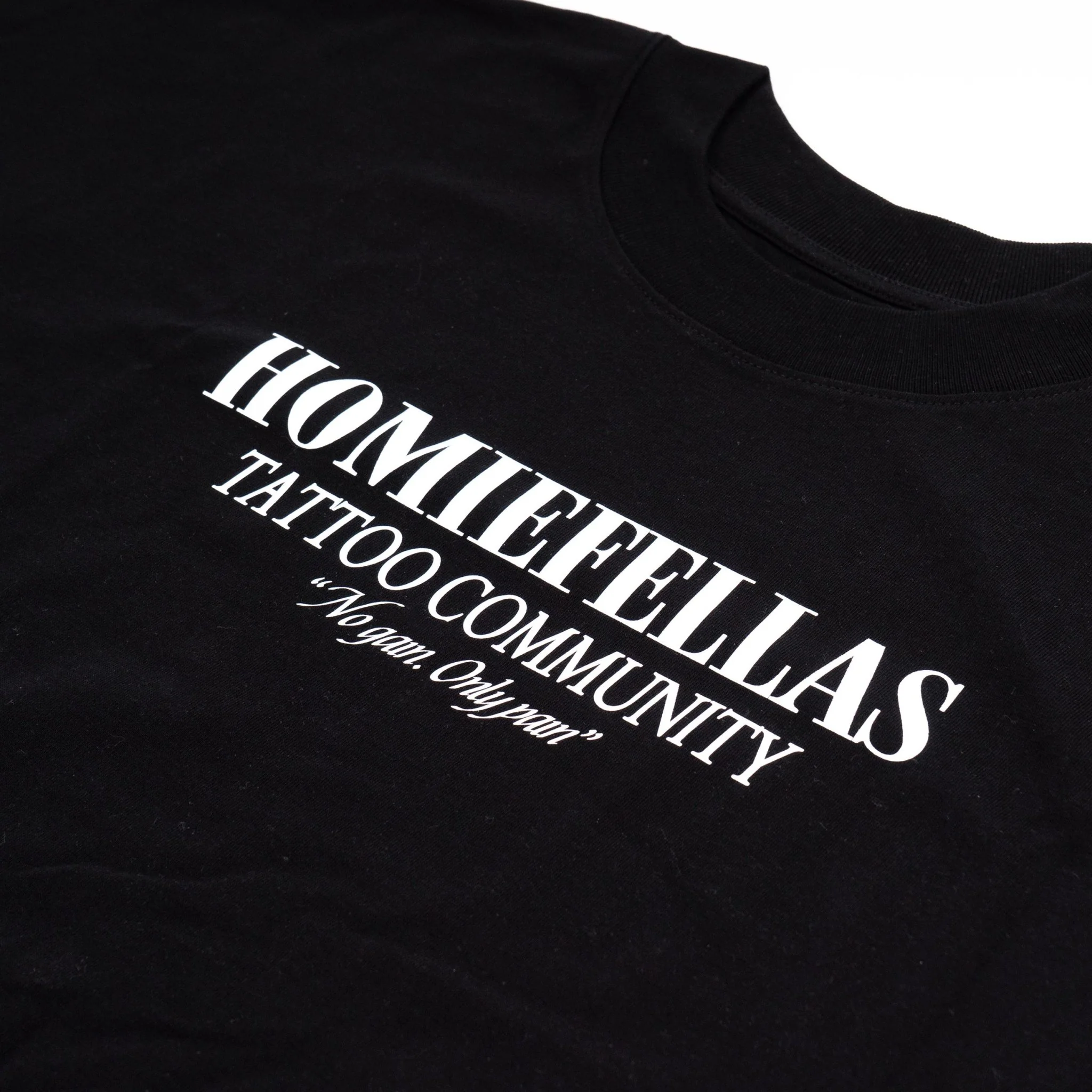 Homiefellas Tattoo Community Unisex Tee - Image 4