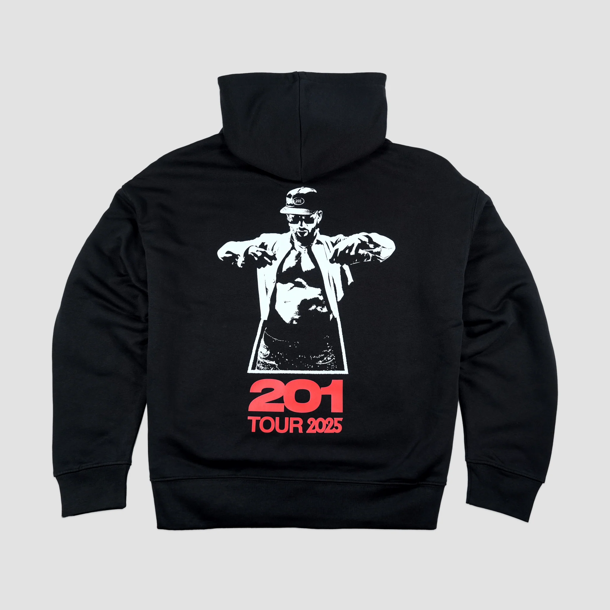 Hoodie "201 Tour" Black - Image 4