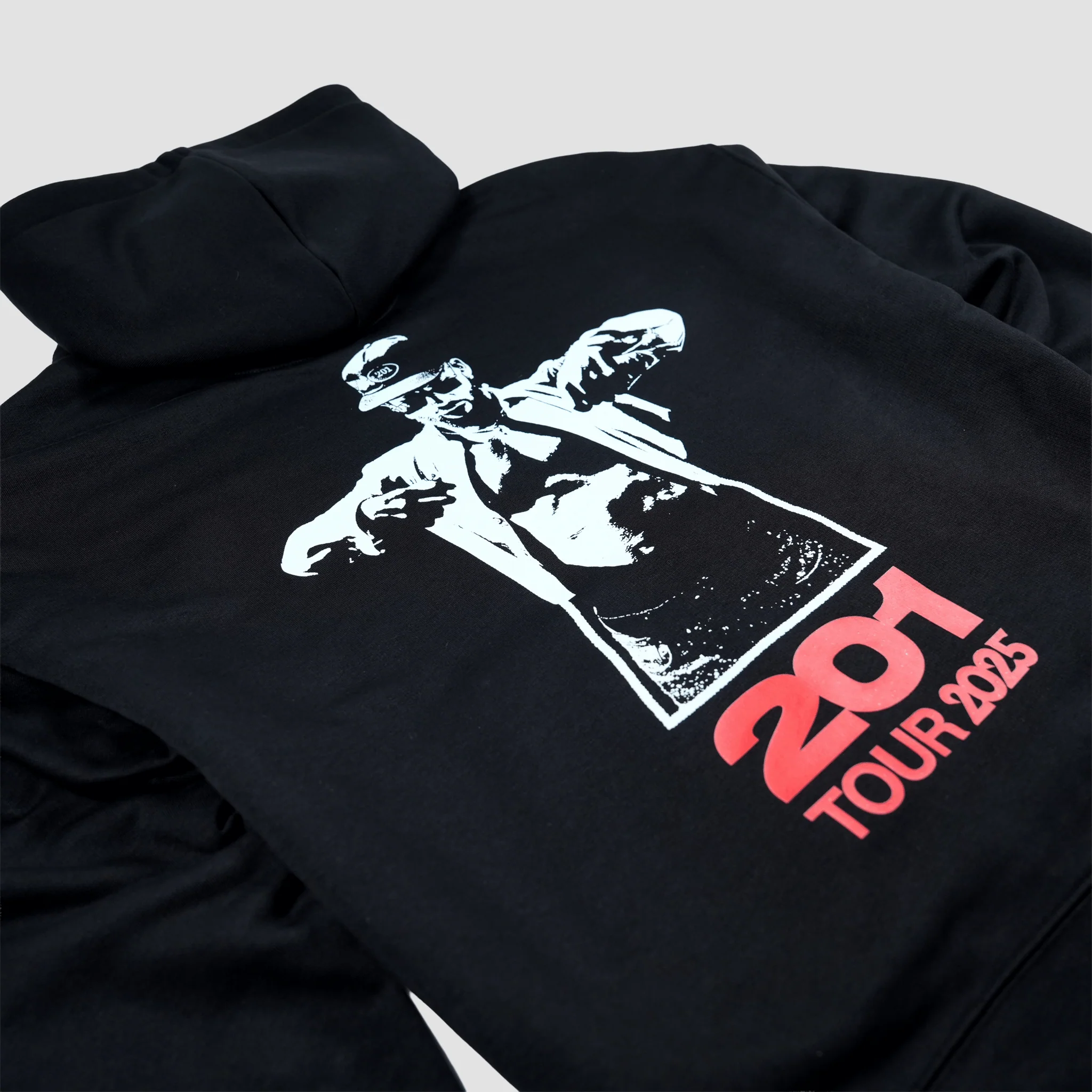 Hoodie "201 Tour" Black - Image 7