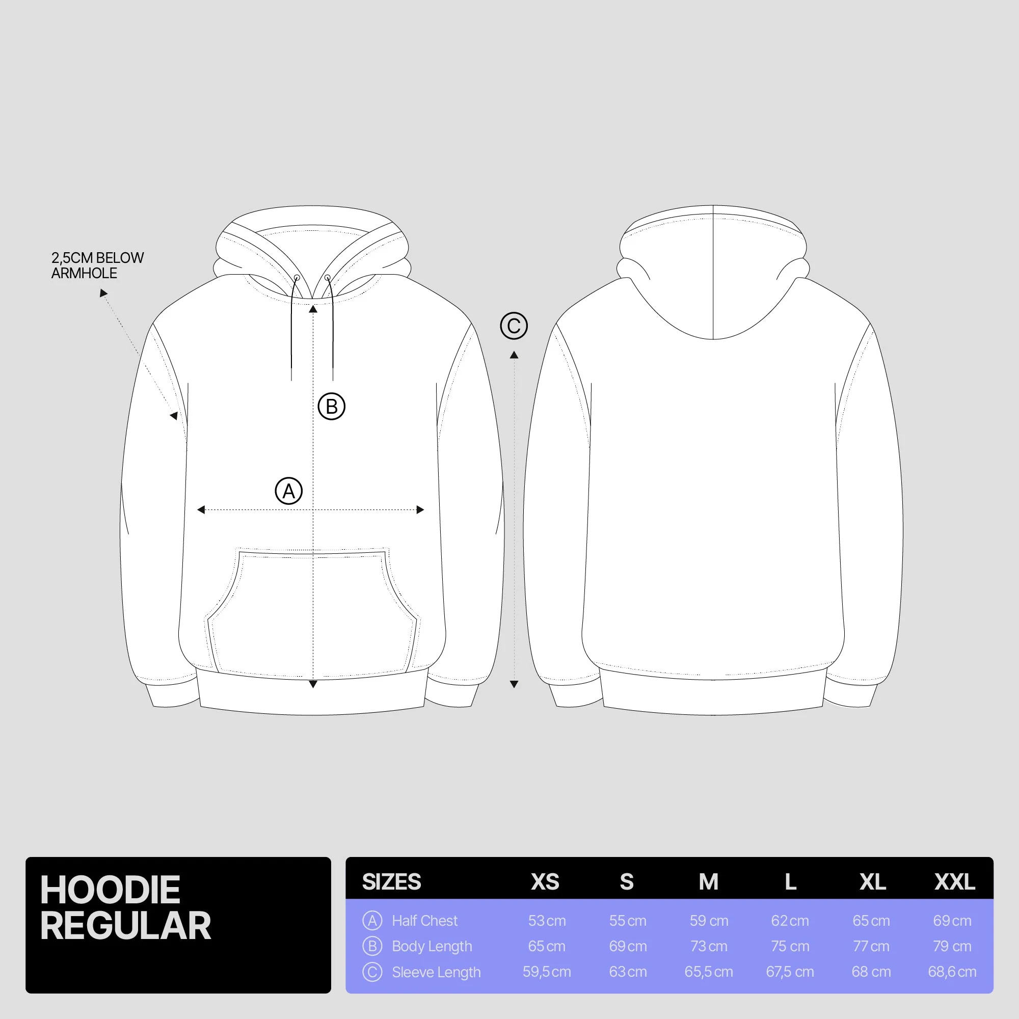 Hoodie "201 Tour" Raw - Image 4