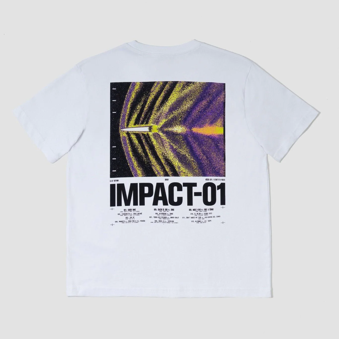 IMPACT-01 White Tee