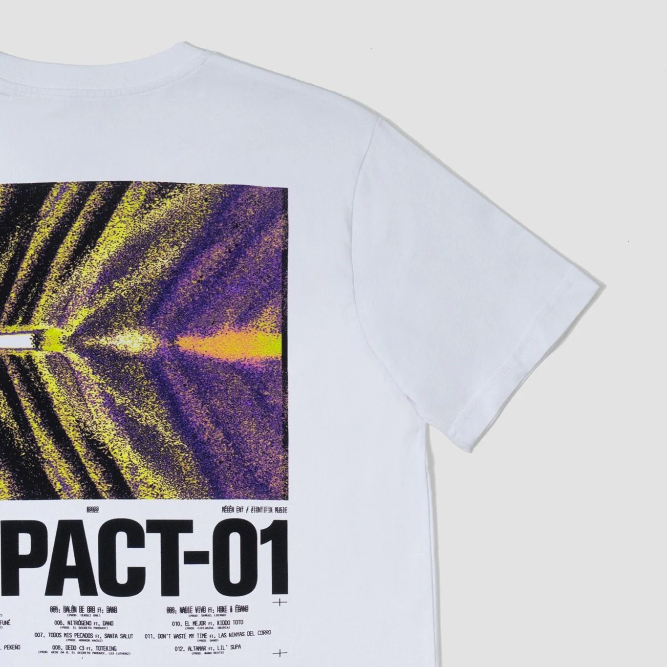 IMPACT-01 White Tee - Image 3