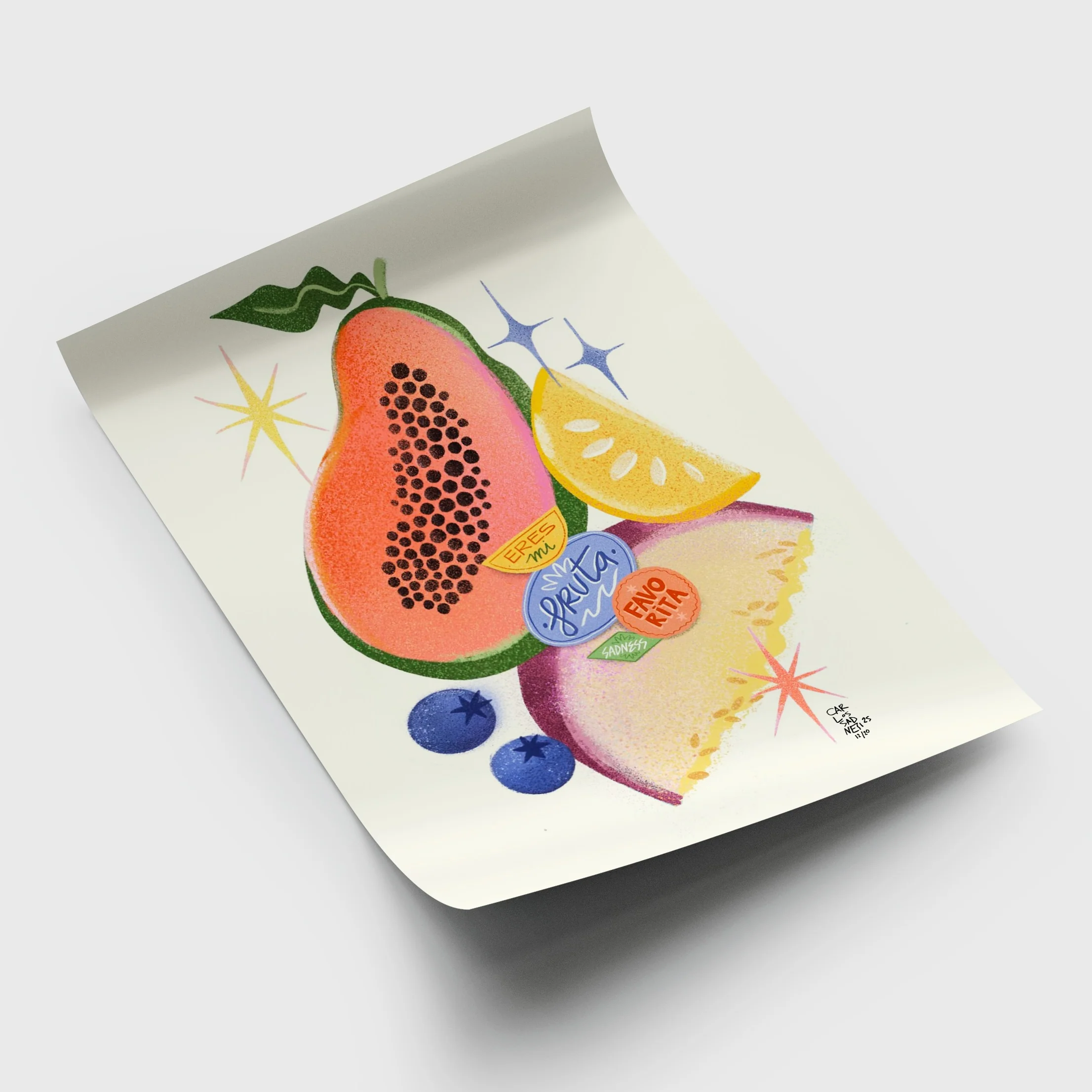 Lámina Amor Papaya - Image 3