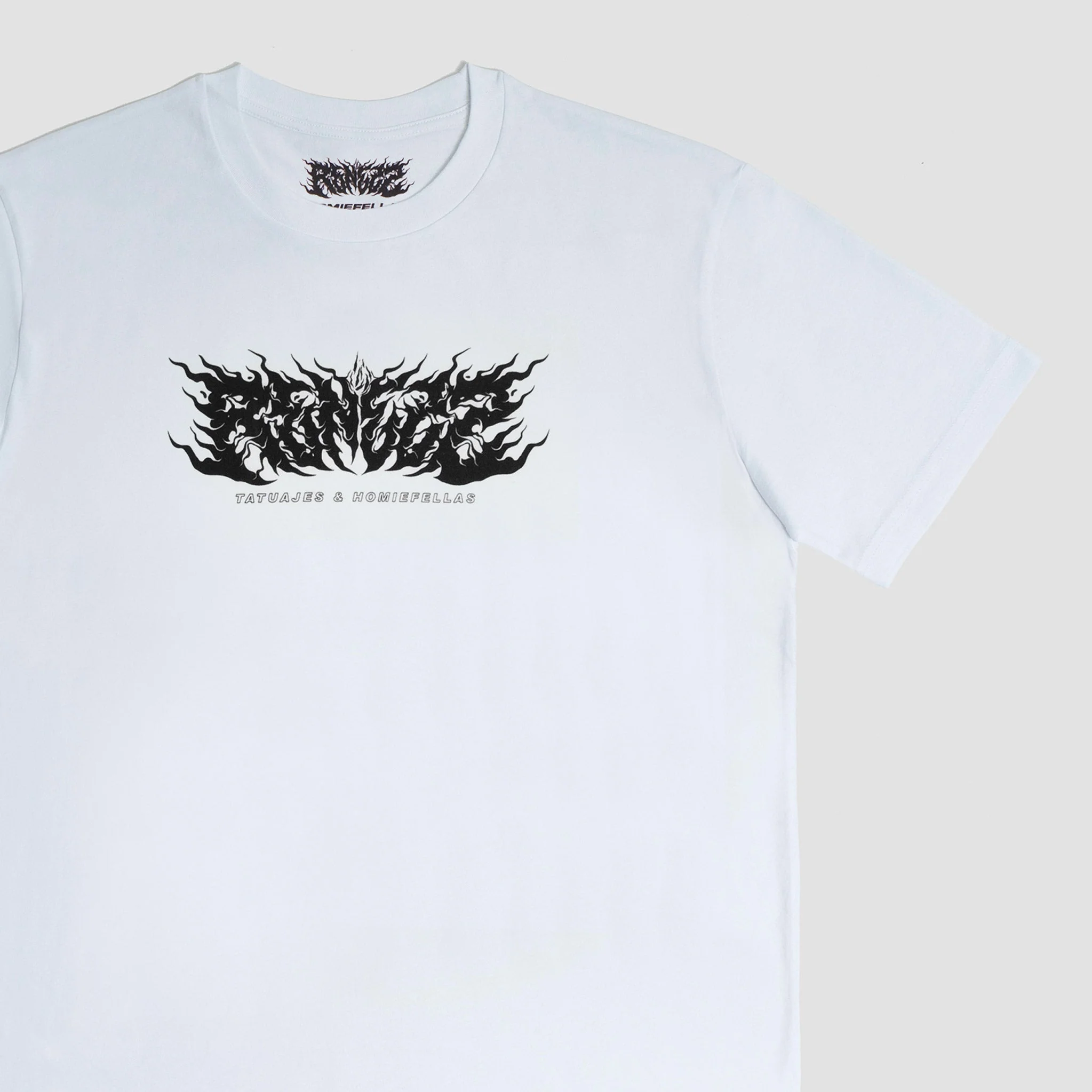 Logo Unisex Tee - White - Image 2