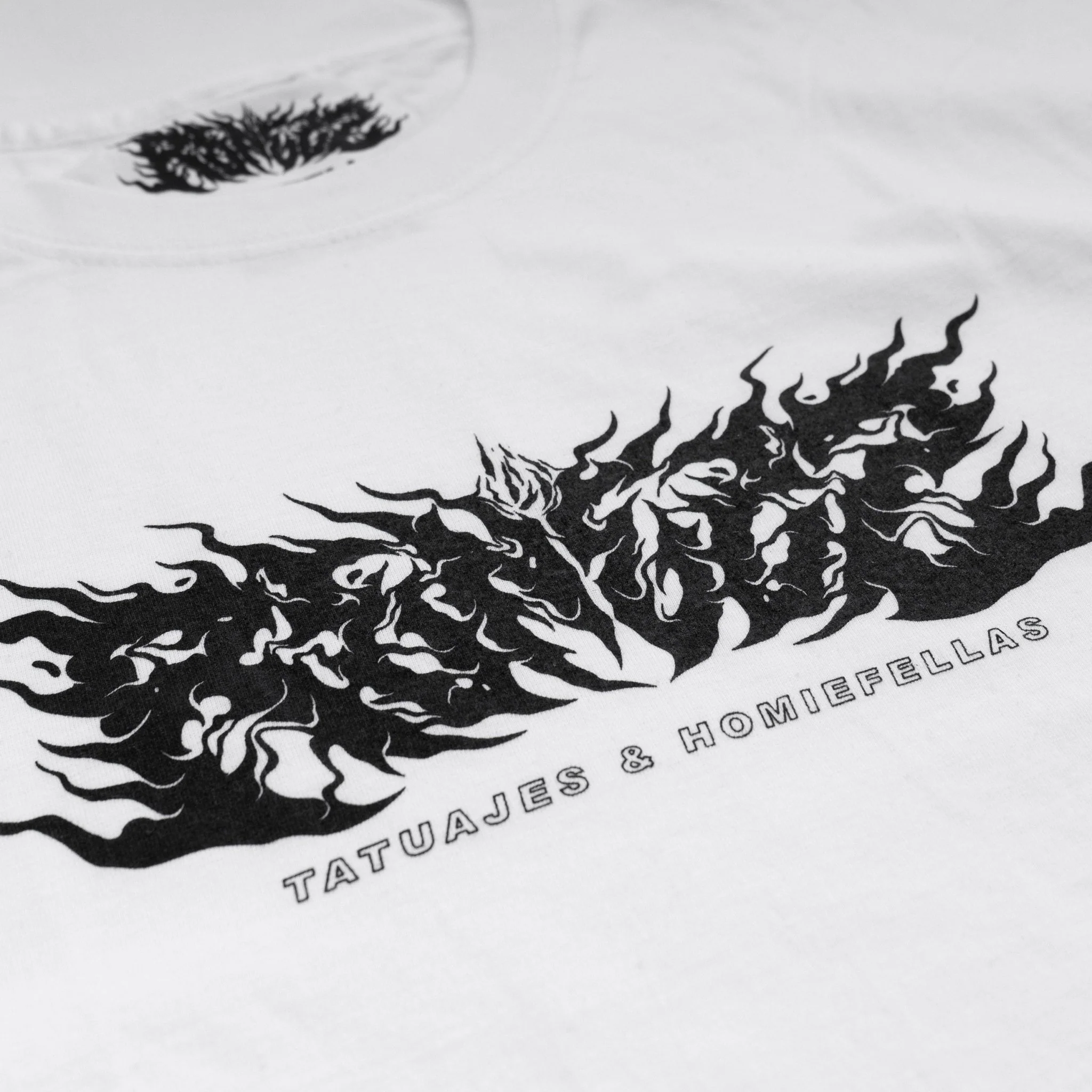 Logo Unisex Tee - White - Image 3