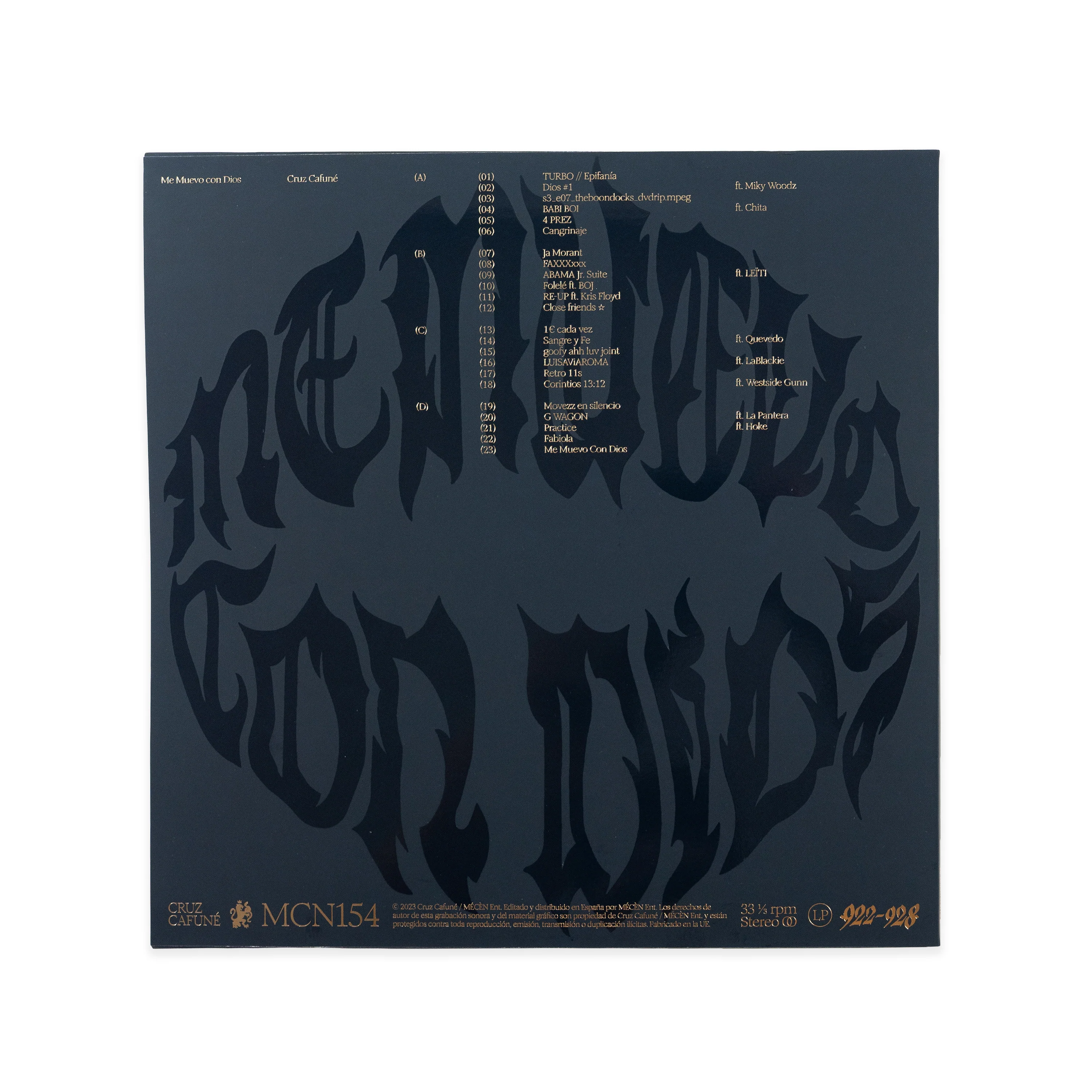 ME MUEVO CON DIOS (Edición Especial) Black Edition. Vinilo Marble - Image 5