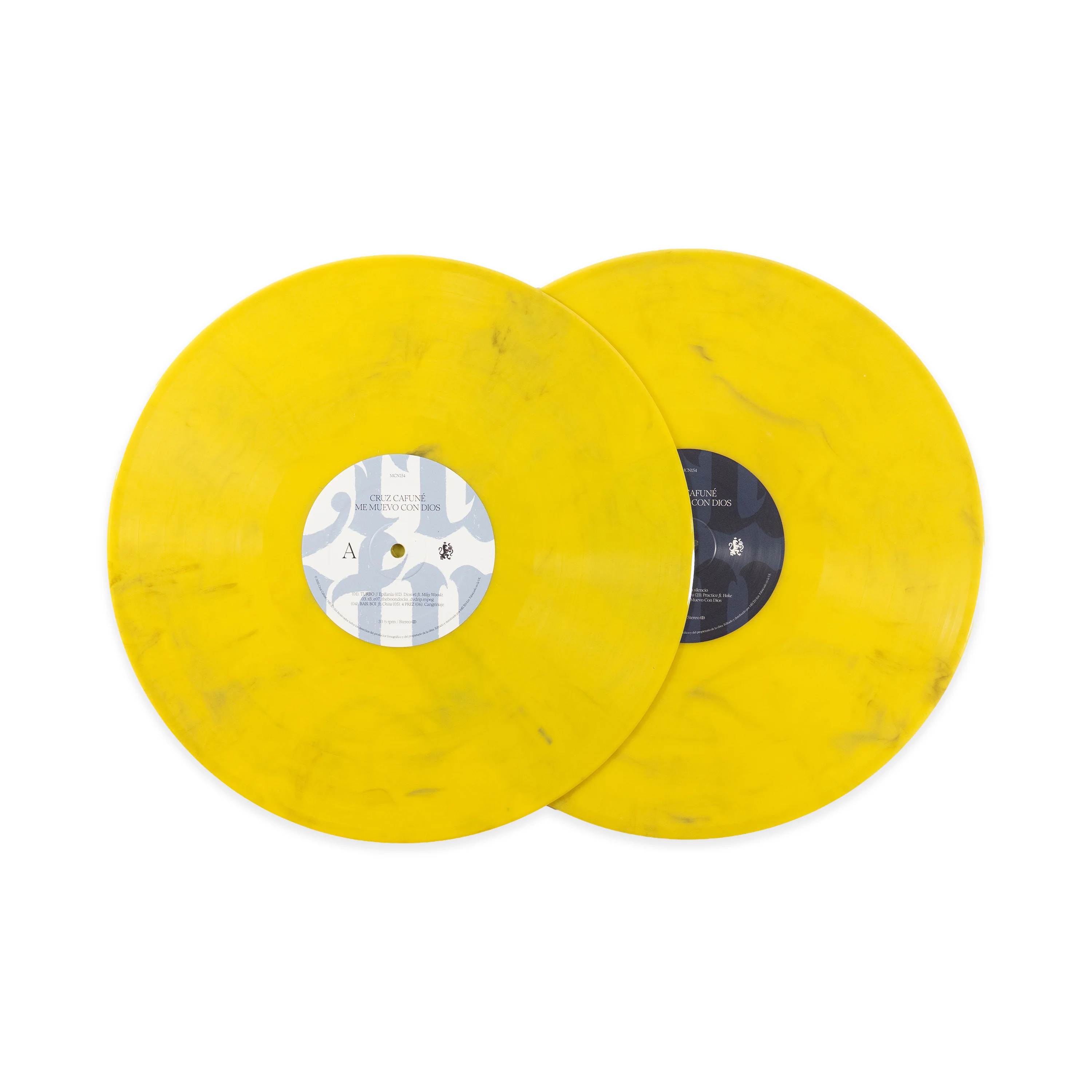 ME MUEVO CON DIOS (Edición Especial) Gold Edition. Vinilo Marble - Image 4