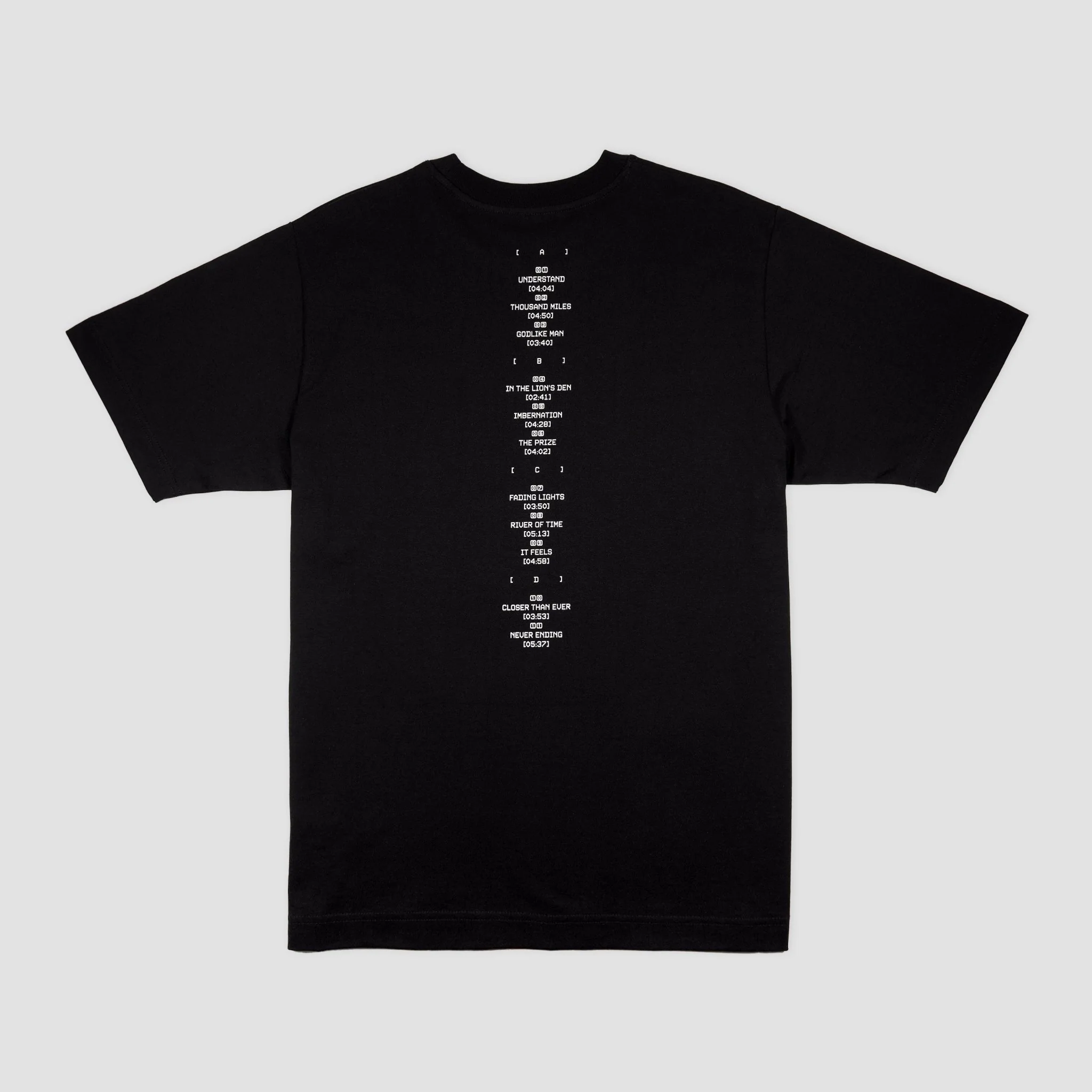 Never Ending Black Tee - Image 4