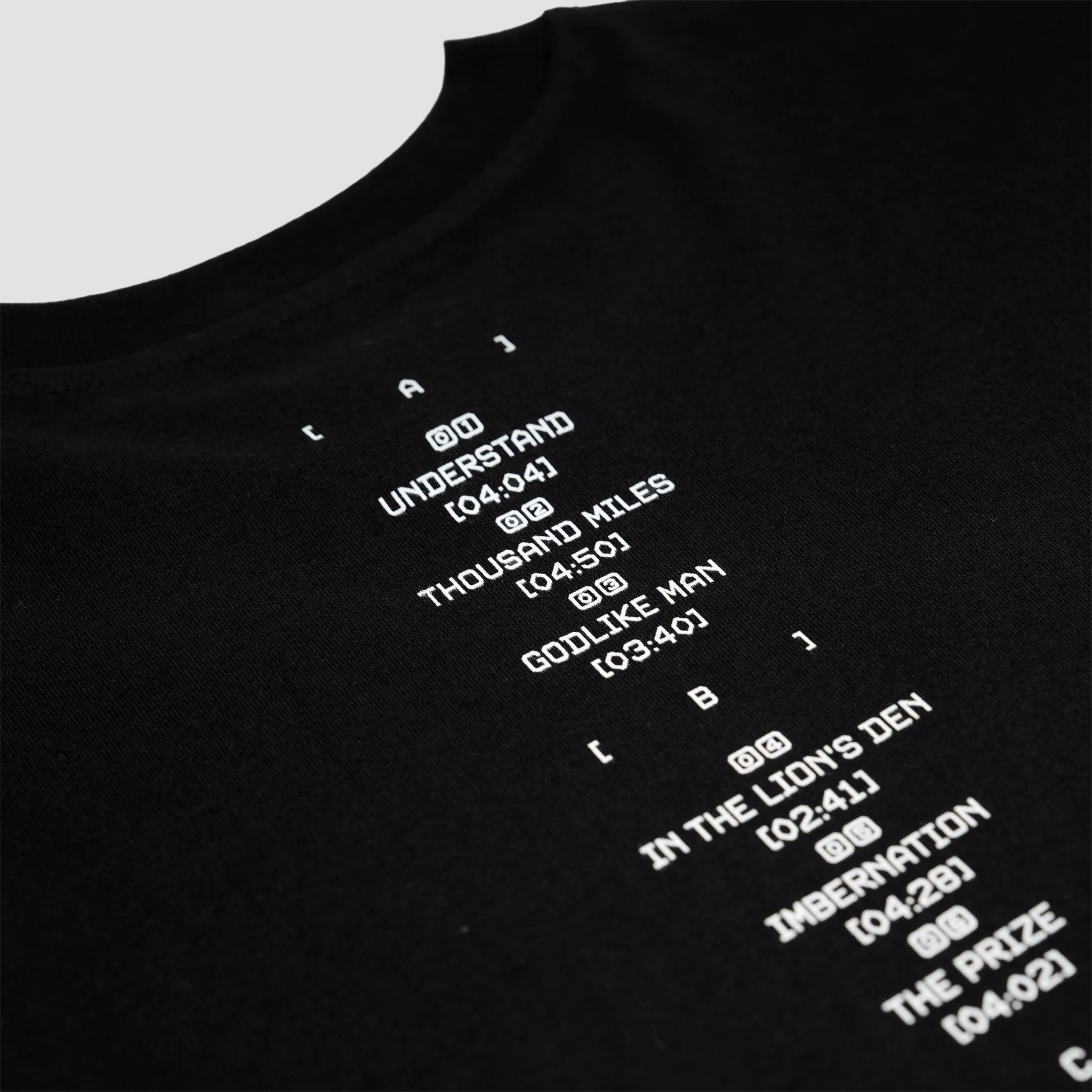 Never Ending Black Tee - Image 5