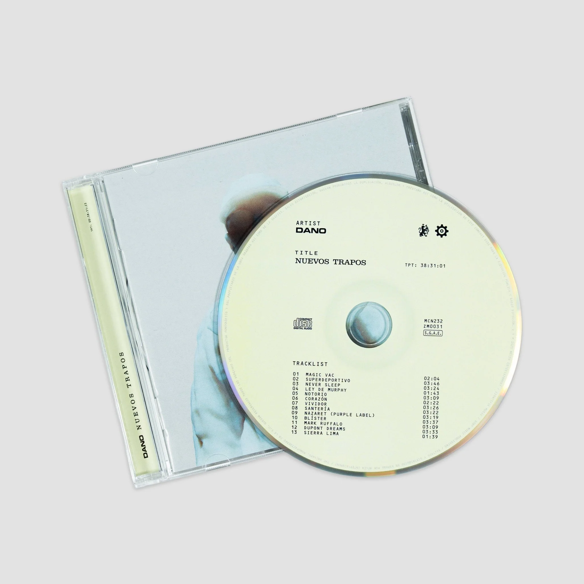 NUEVOS TRAPOS | CD + Vinilo + Pegatinas Pack - Image 3