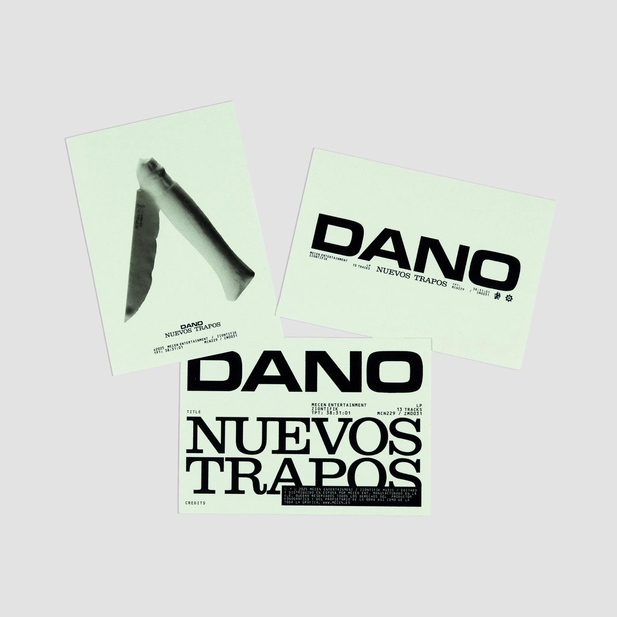 NUEVOS TRAPOS | CD + Vinilo + Pegatinas Pack - Image 4