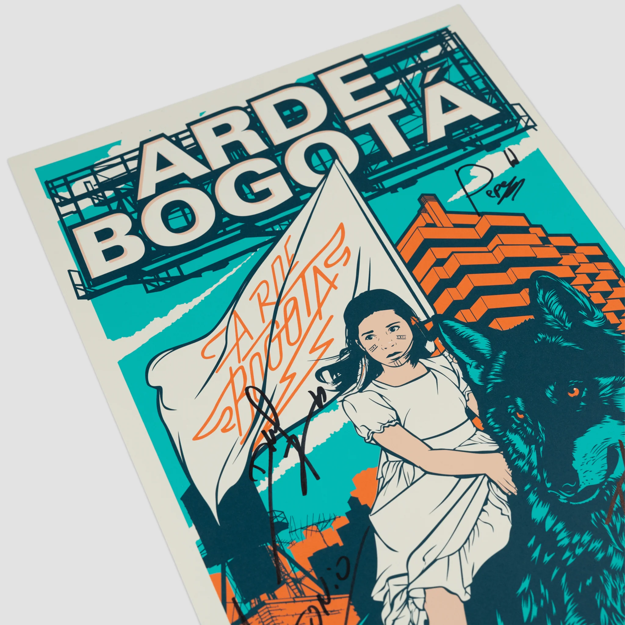 Pack 3 Carteles Firmados "Arde Bogotá Fin de Gira 2024" - Image 10