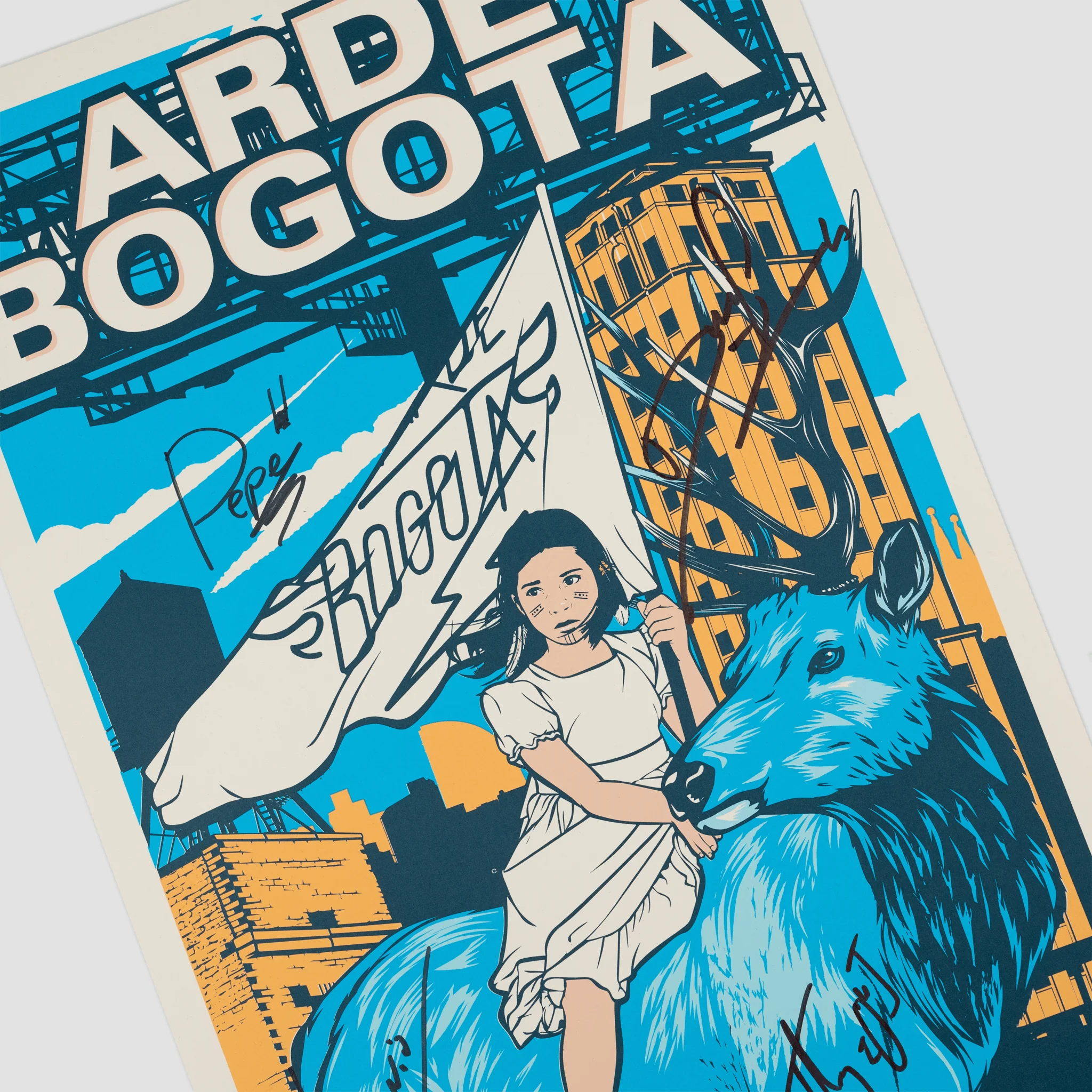 Pack 3 Carteles Firmados "Arde Bogotá Fin de Gira 2024" - Image 6