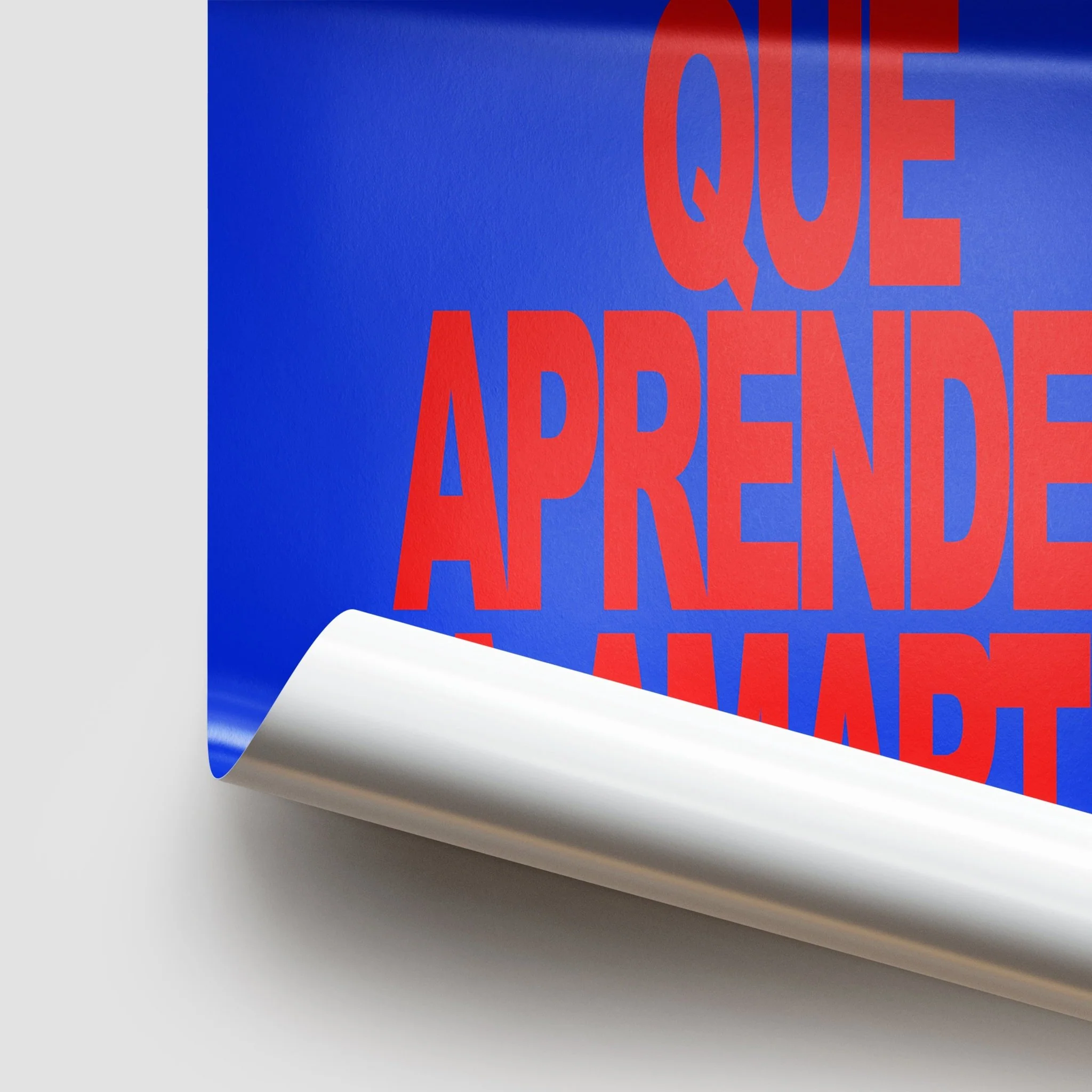 PÓSTER TIENES QUE APRENDER A AMARTE - Image 2