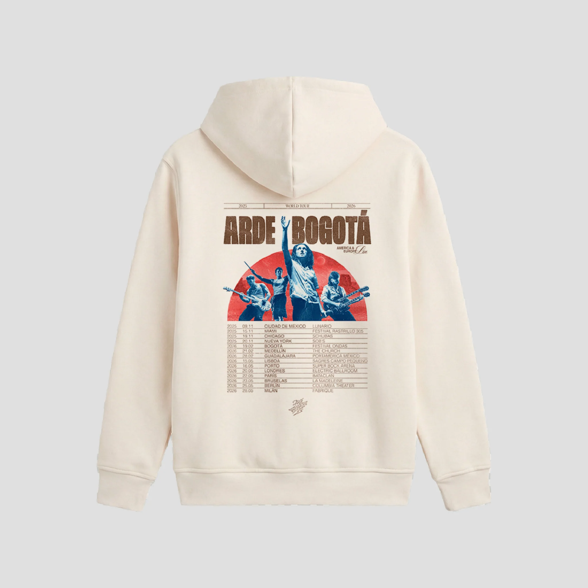 Sudadera World Tour 25/26 Arde Bogotá