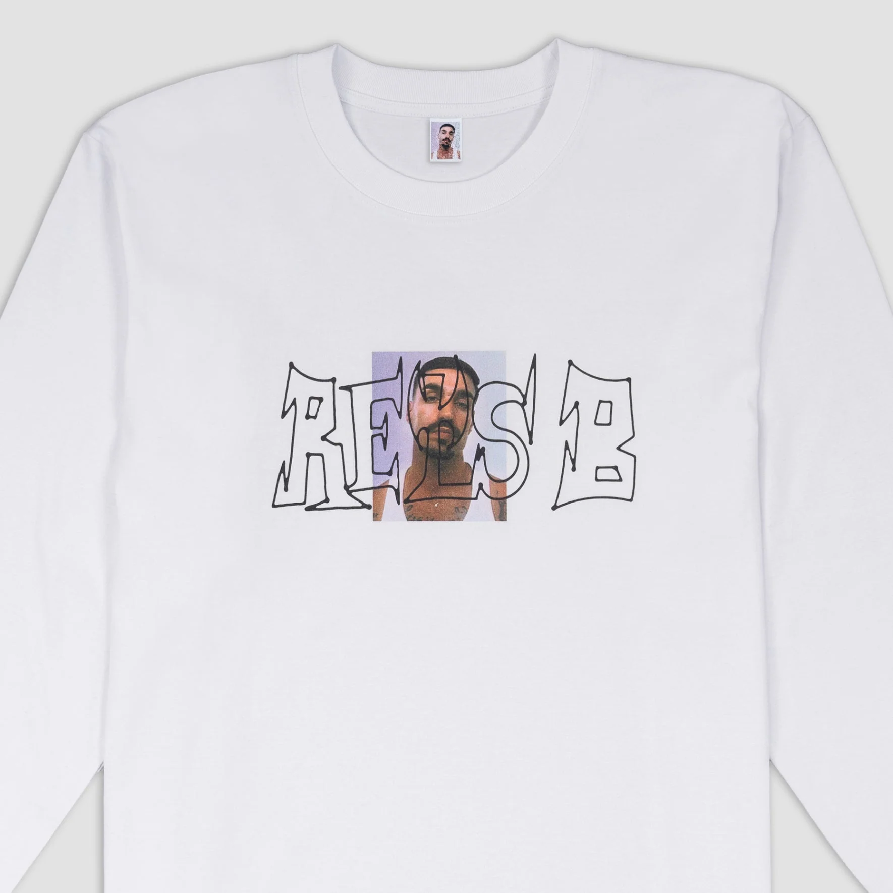 A NEW STAR TAG / LONG SLEEVE / WHITE - Image 4