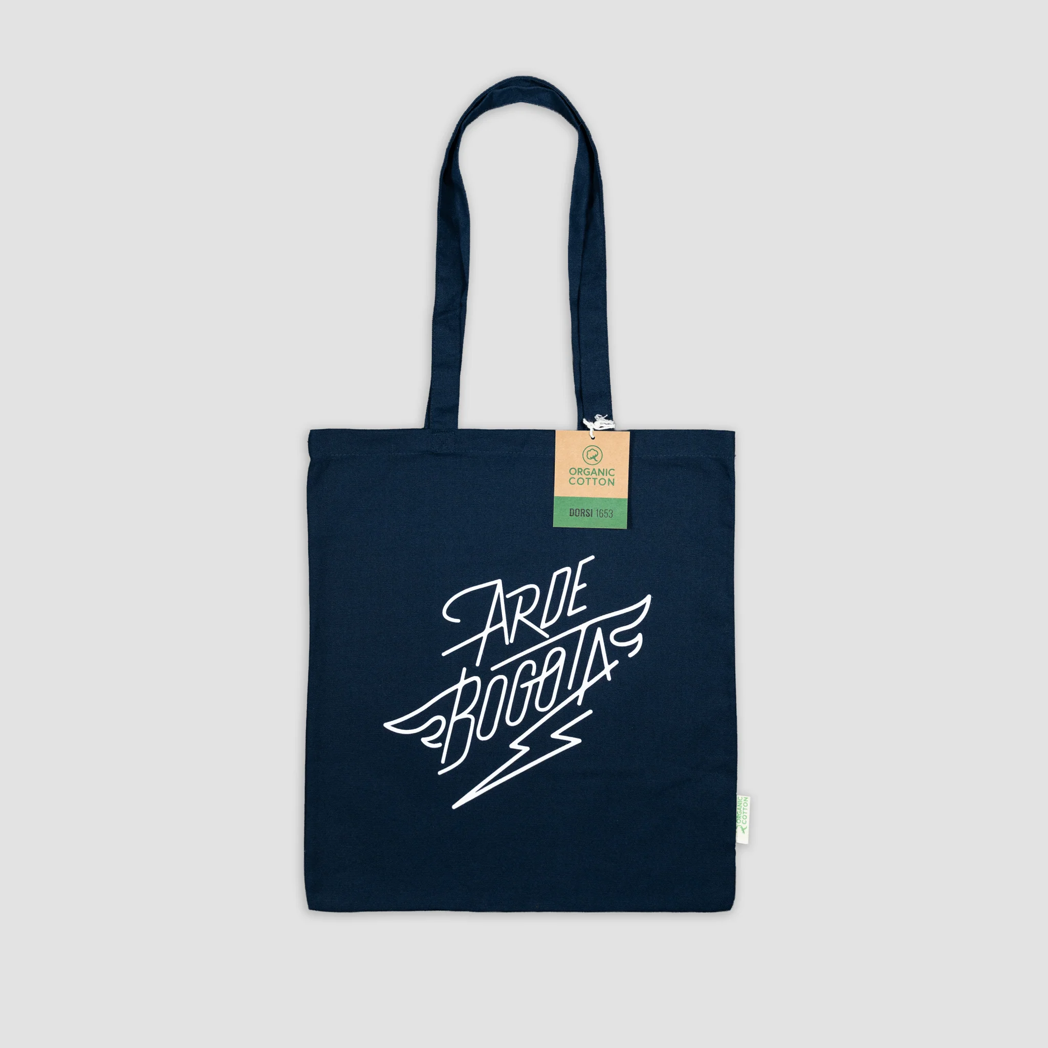 Tote Bag Azul Arde Bogota