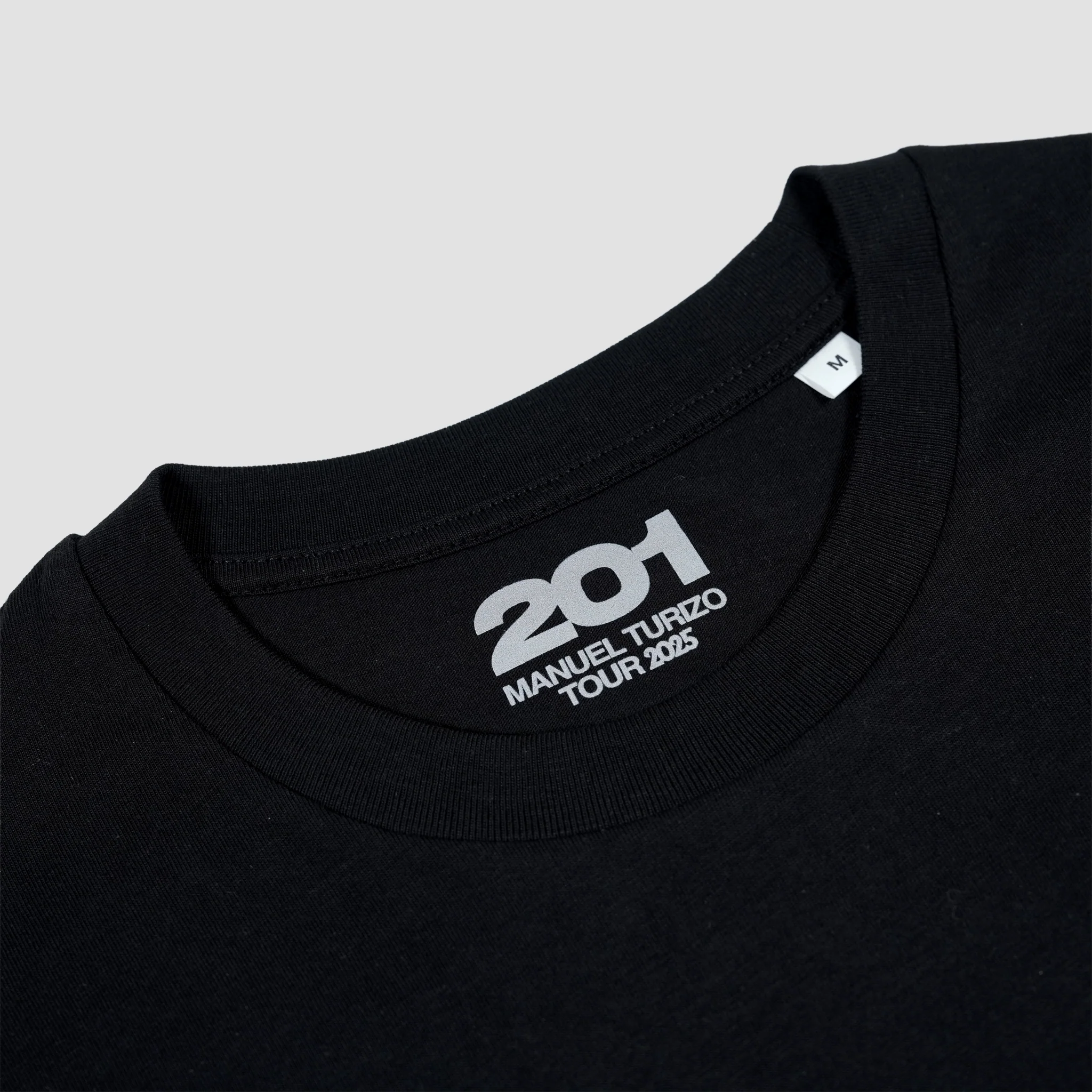 Unisex "201 Tour" Black Tee - Image 3