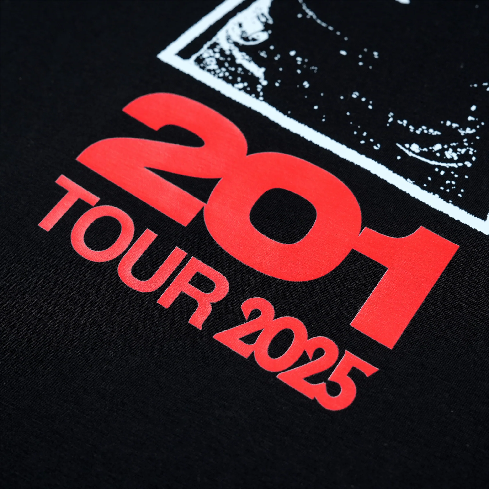 Unisex "201 Tour" Black Tee - Image 6